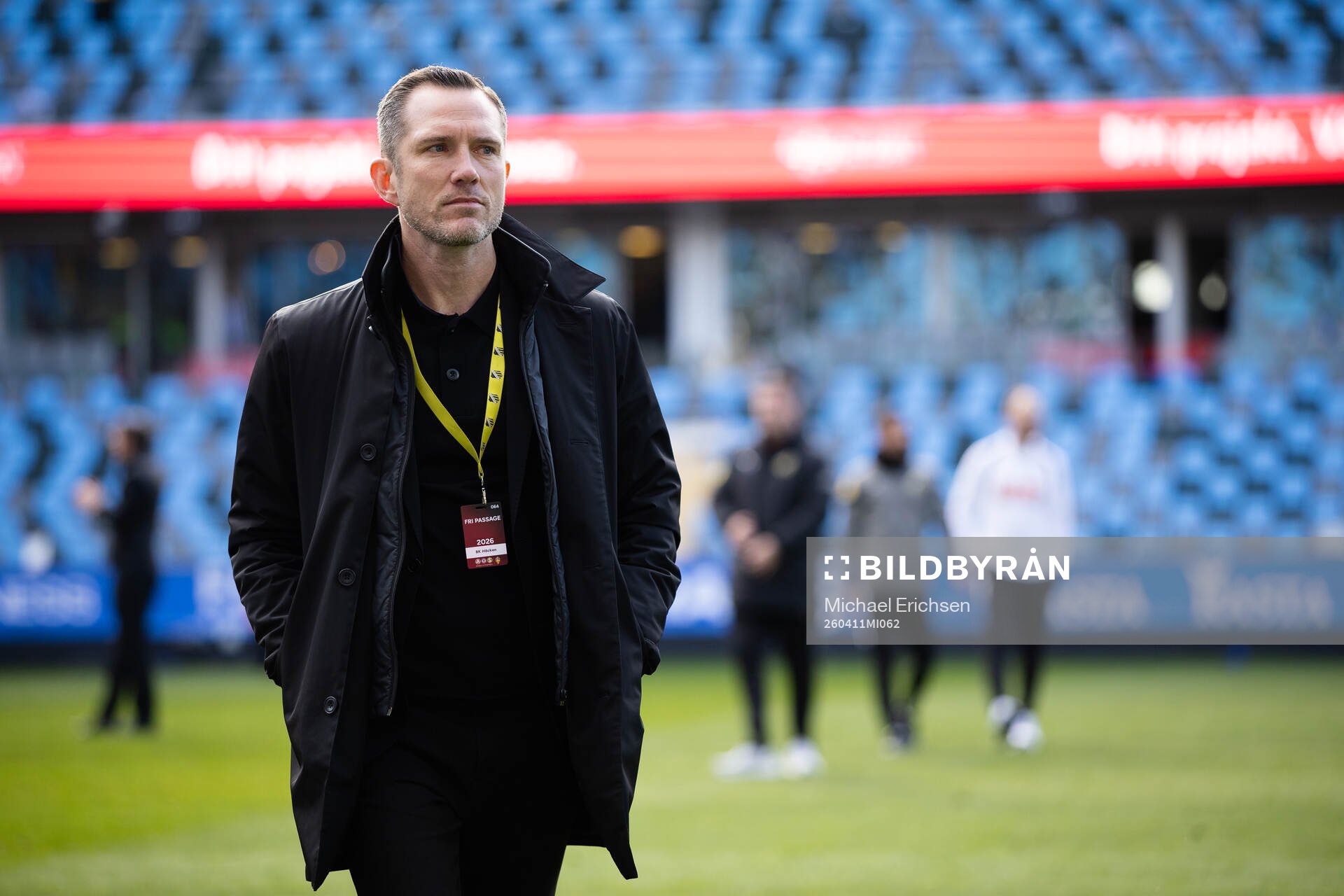 Häckens fotbollschef Martin Ericsson