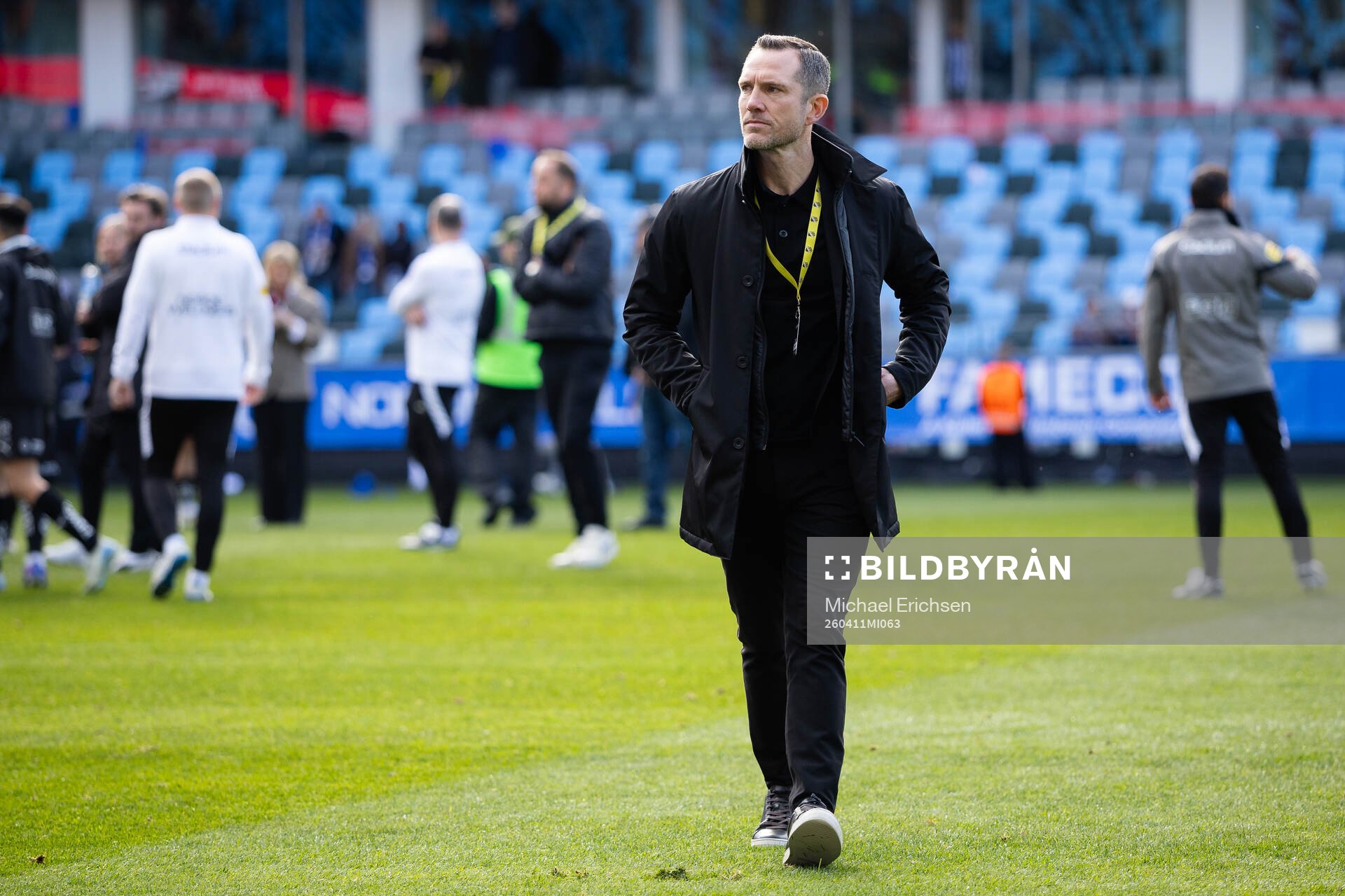 Häckens fotbollschef Martin Ericsson