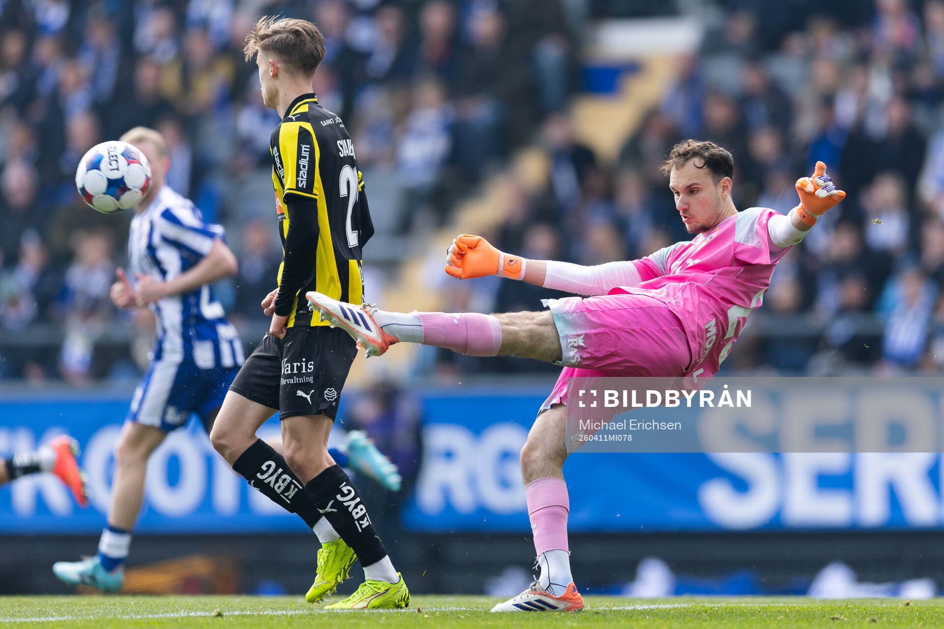 IFK Göteborgs målvakt Elis Bishesari