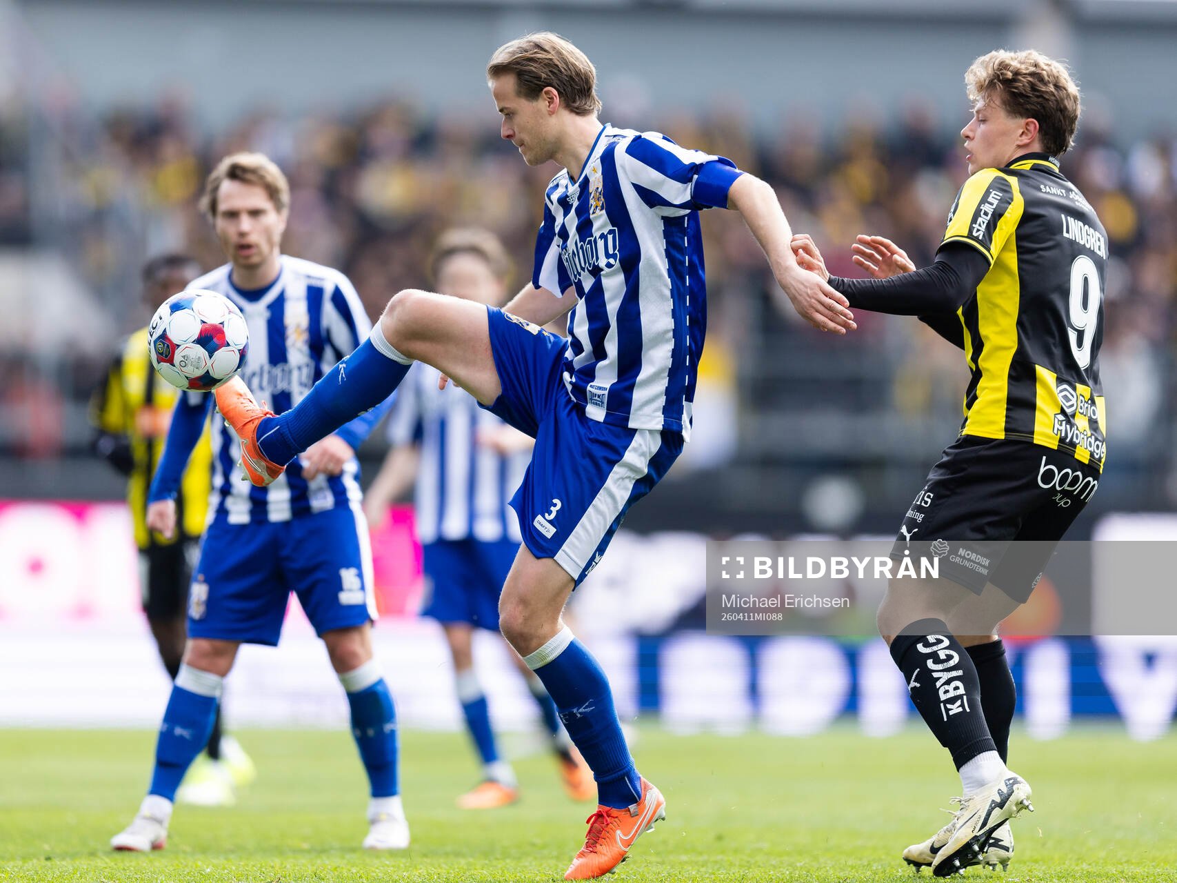 IFK Göteborgs August Erlingmark och Häckens Gustav