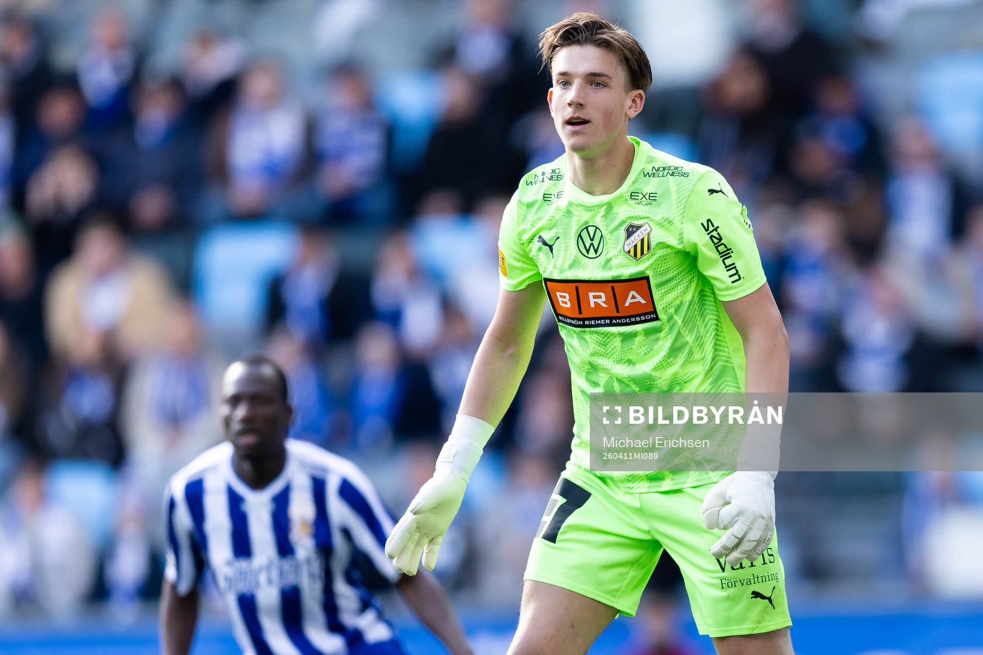 Häckens målvakt David Andersson