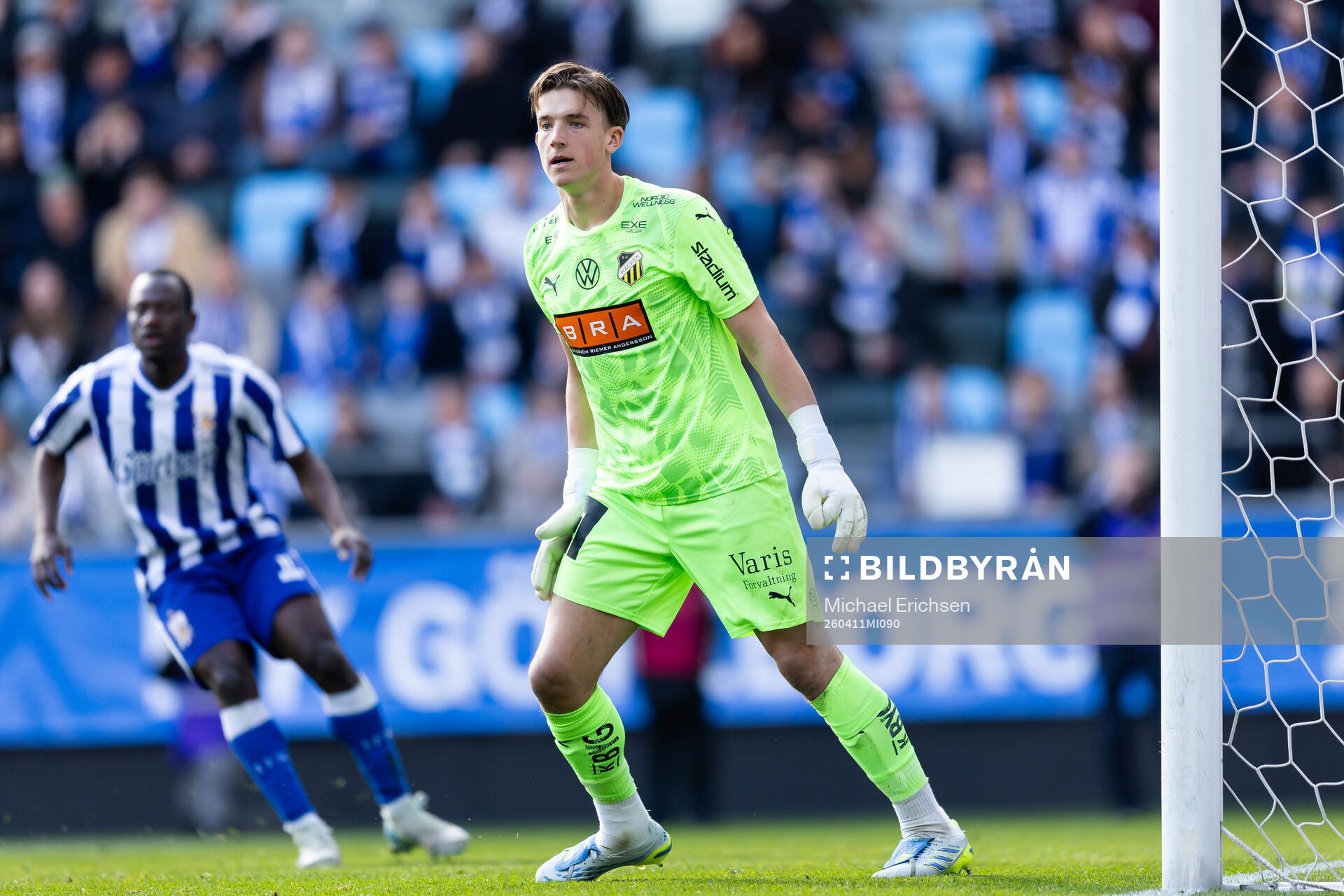 Häckens målvakt David Andersson