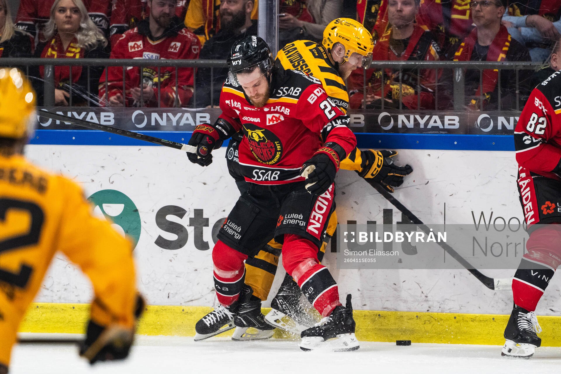 Luleås Brendan Shinnimin och Skellefteås Jonathan