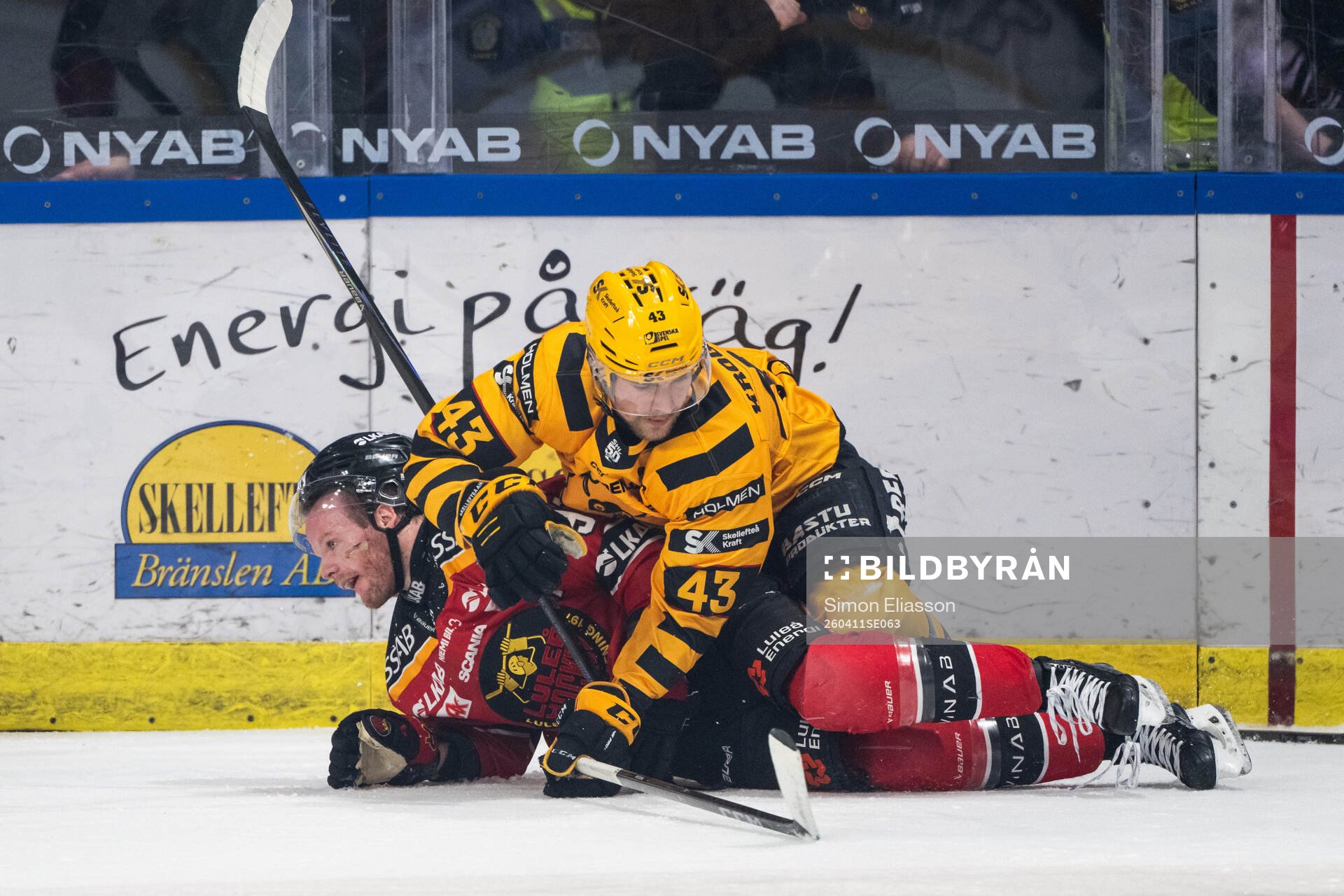 Luleås Brian O'Neill och Skellefteås Max Krogdahl