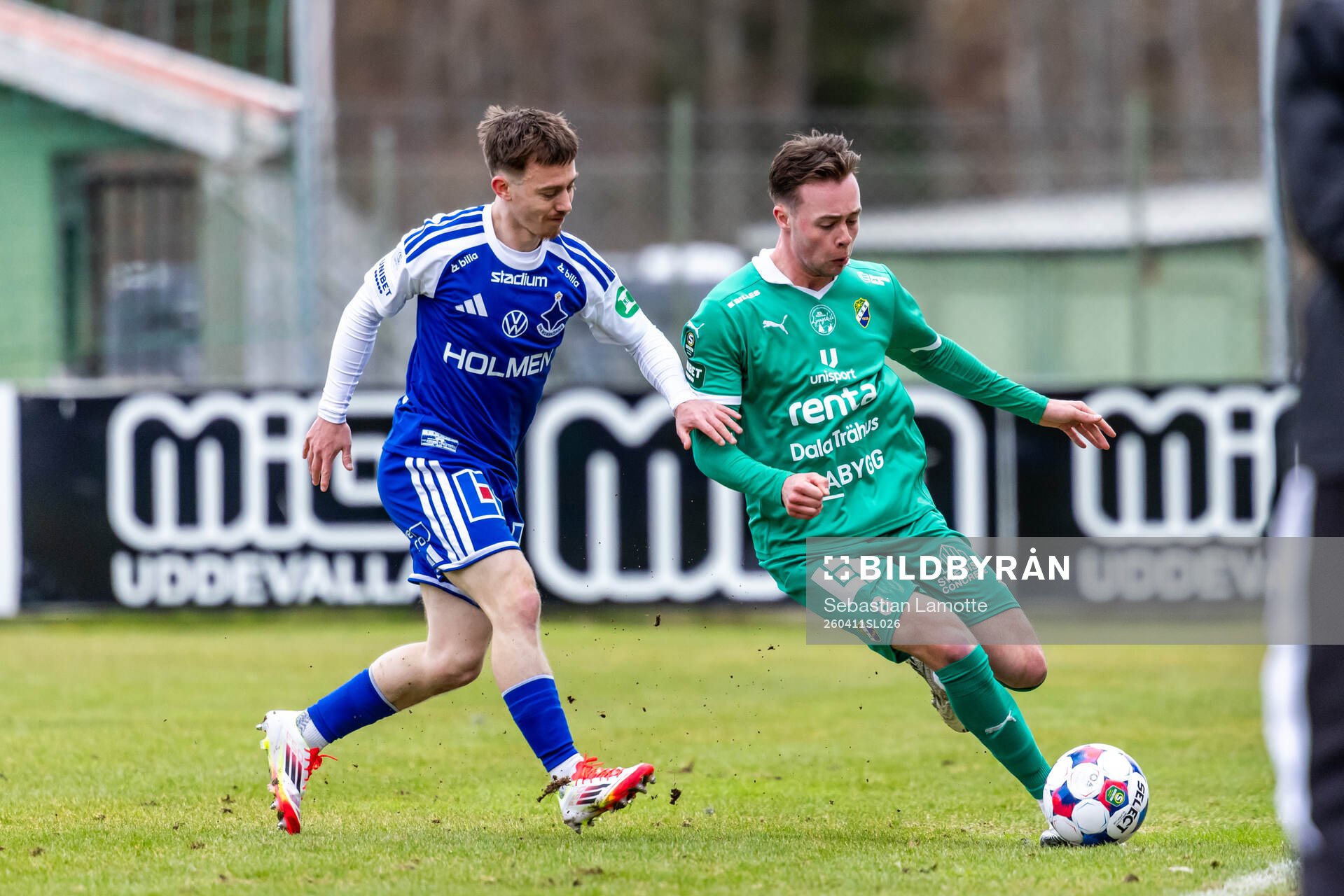 Ljungskiles Magnus Tomren Solheim och IFK Norrköpings Ryan