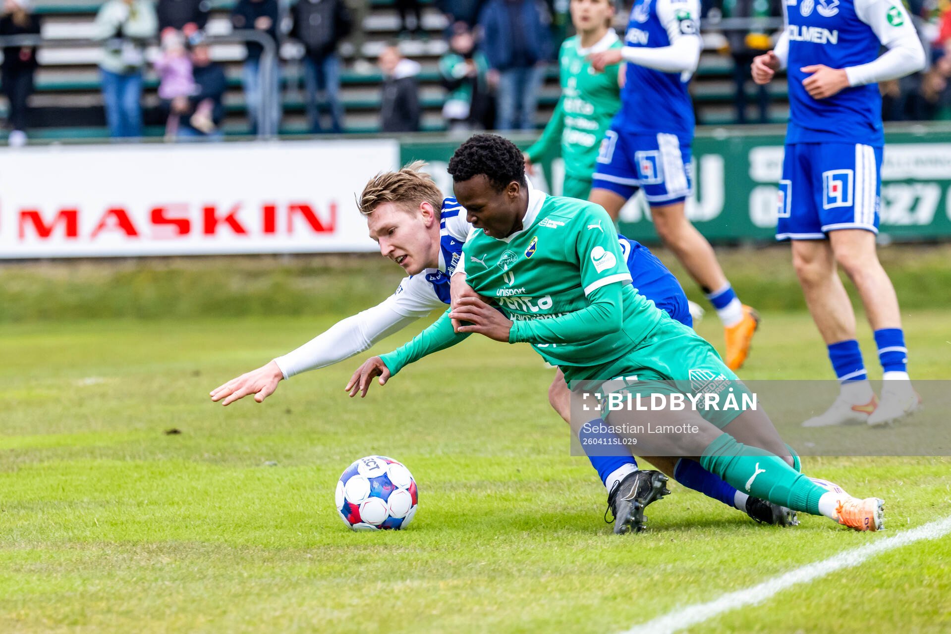 Ljungskiles Issaka Seidu och IFK Norrköpings Aleksander