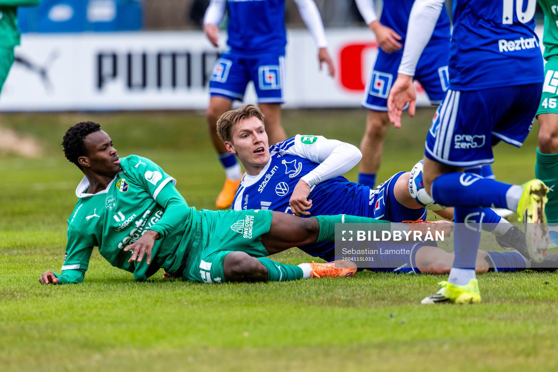 Ljungskiles Issaka Seidu och IFK Norrköpings Aleksander