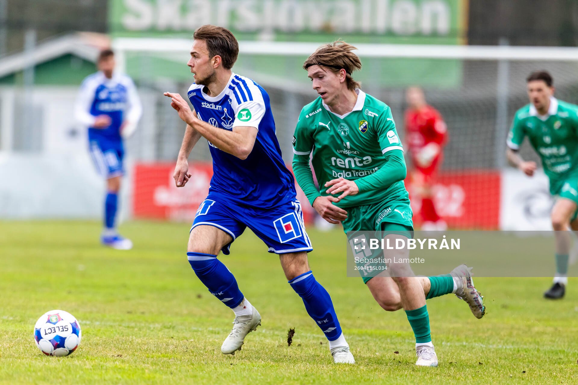 IFK Norrköpings Anton Eriksson och Ljungskiles David Frisk