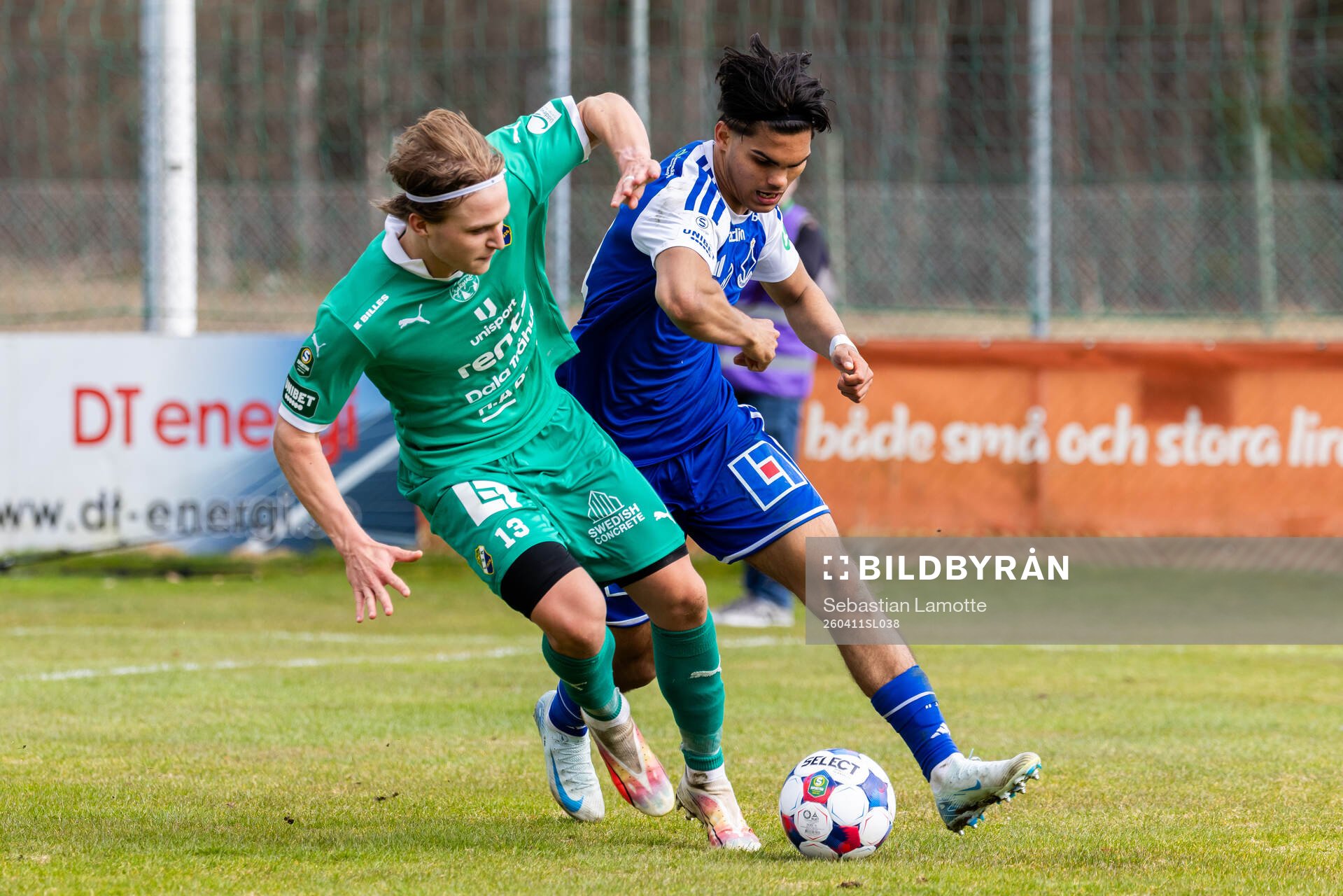 Ljungskiles William Nilsson och IFK Norrköpings Noel