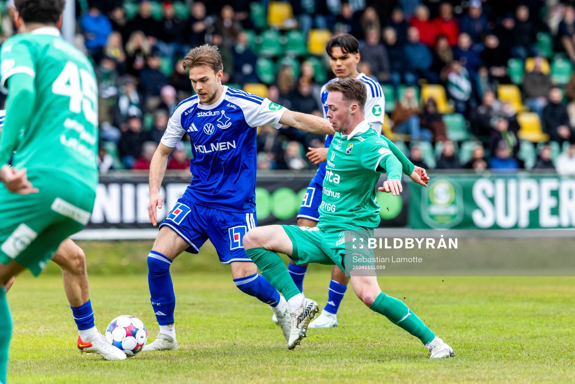 IFK Norrköpings Anton Eriksson och Ljungskiles Magnus