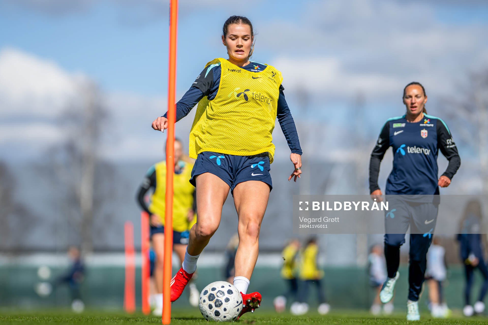Andrea Norheim of the Norwegian women's national football