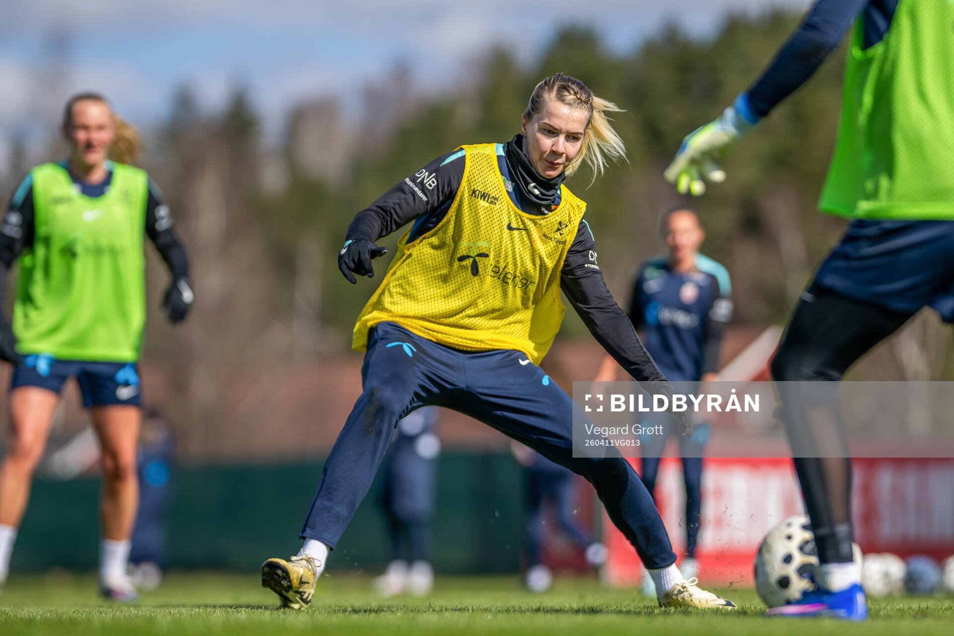 Ada Hegerberg of the Norwegian women's national football