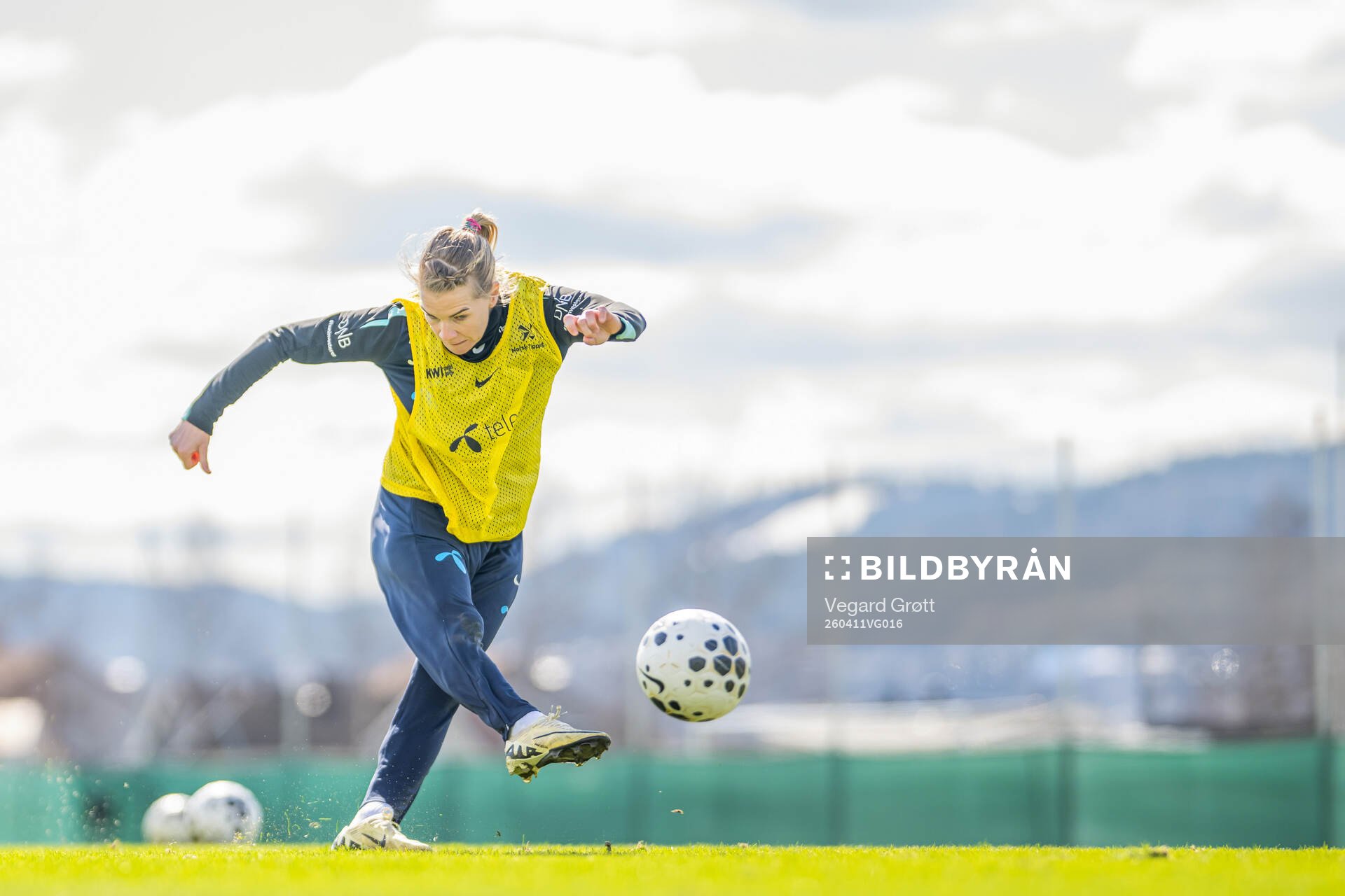 Ada Hegerberg of the Norwegian women's national football