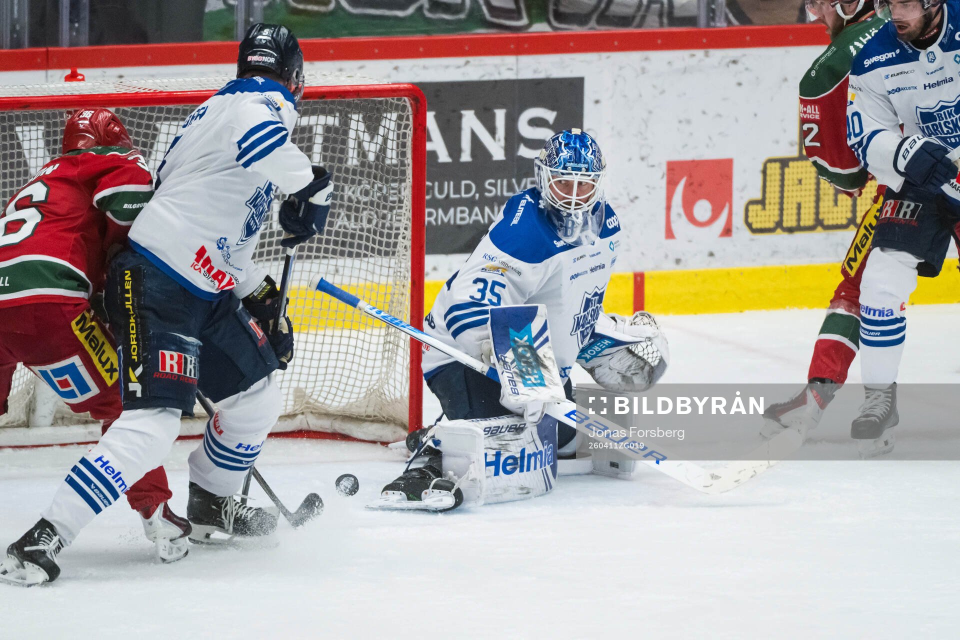 Karlskogas målvakt Lars Volden