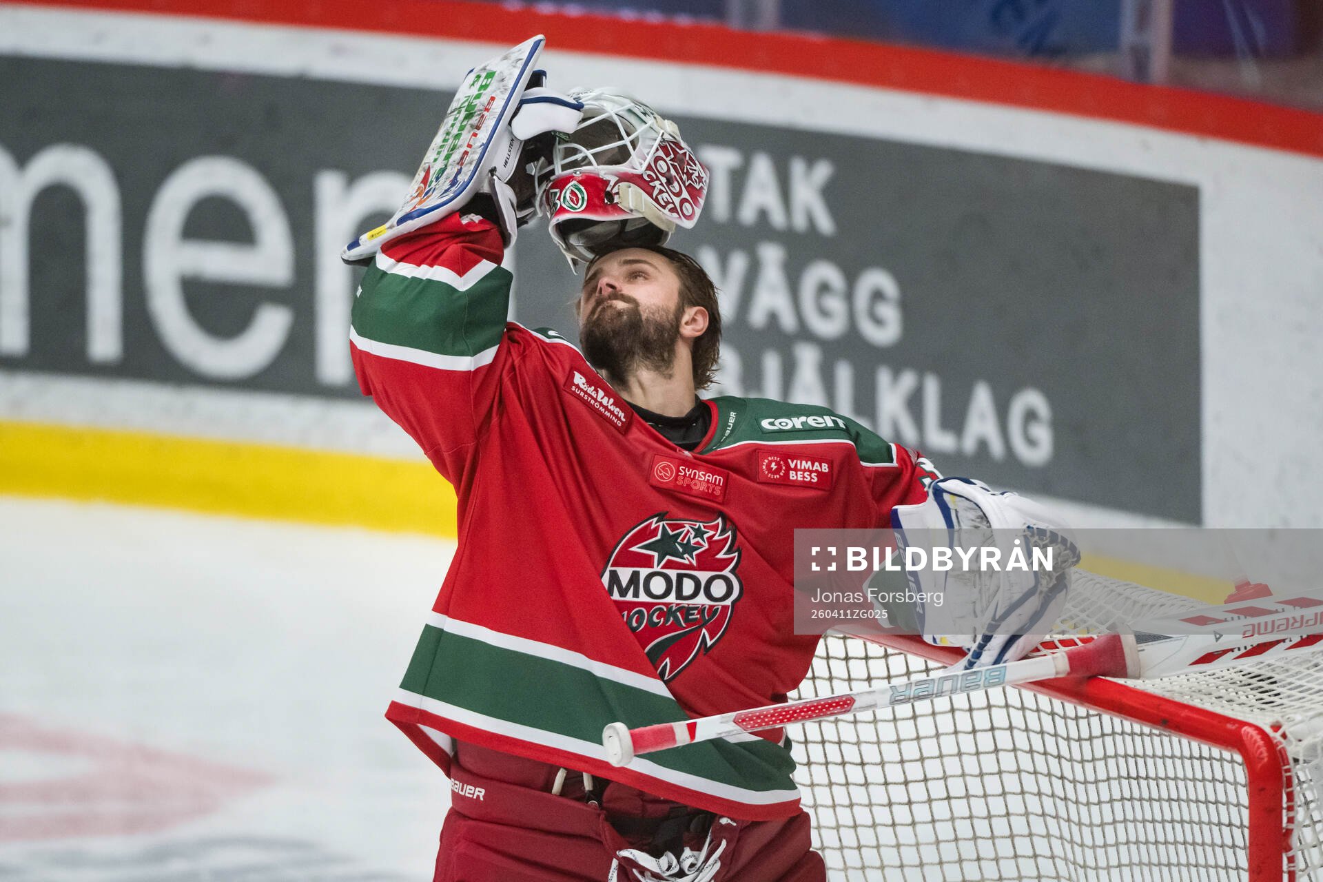 Modos målvakt Jakob Hellsten