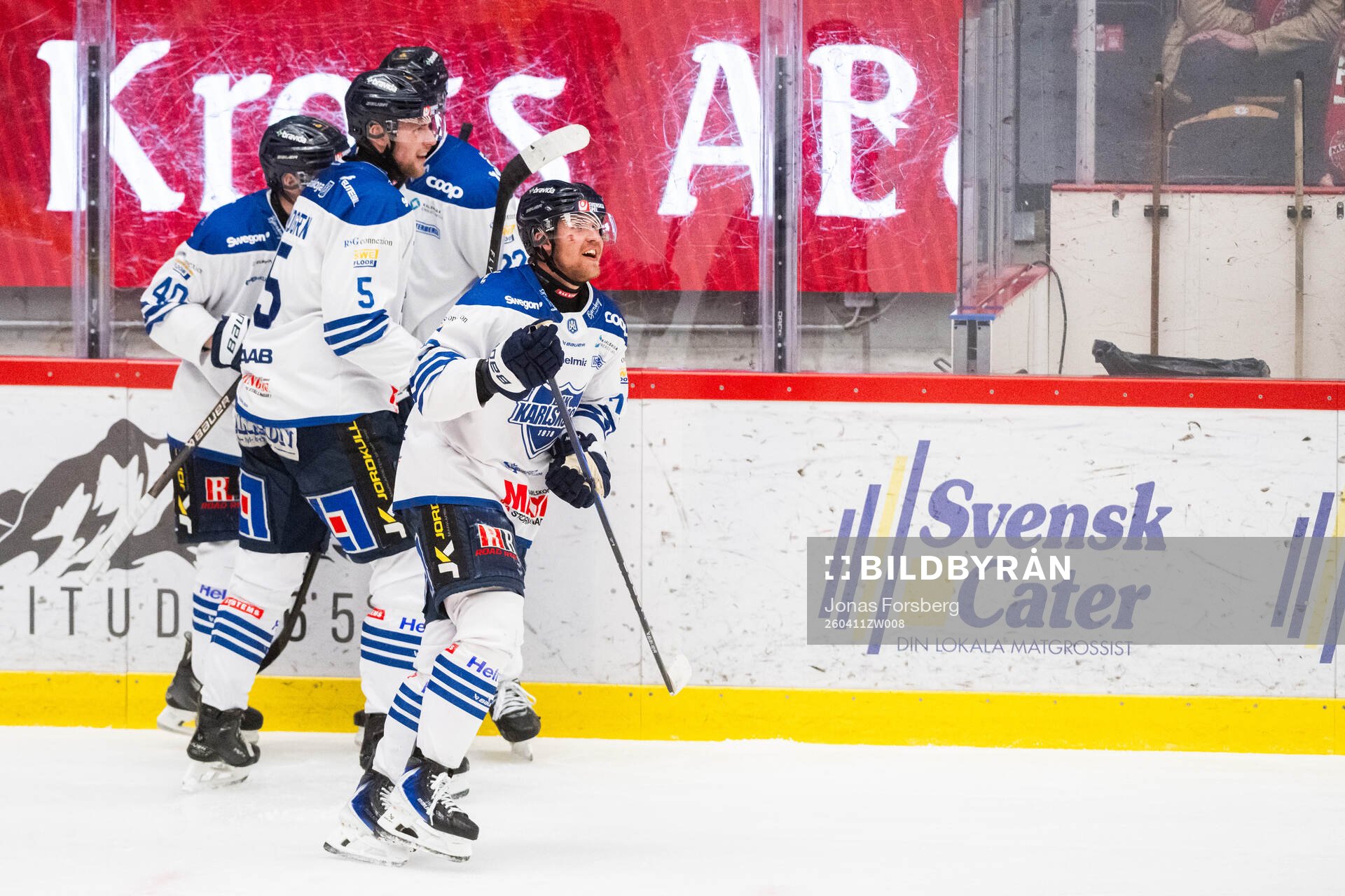 Karlskogas Oliver Eklind jublar