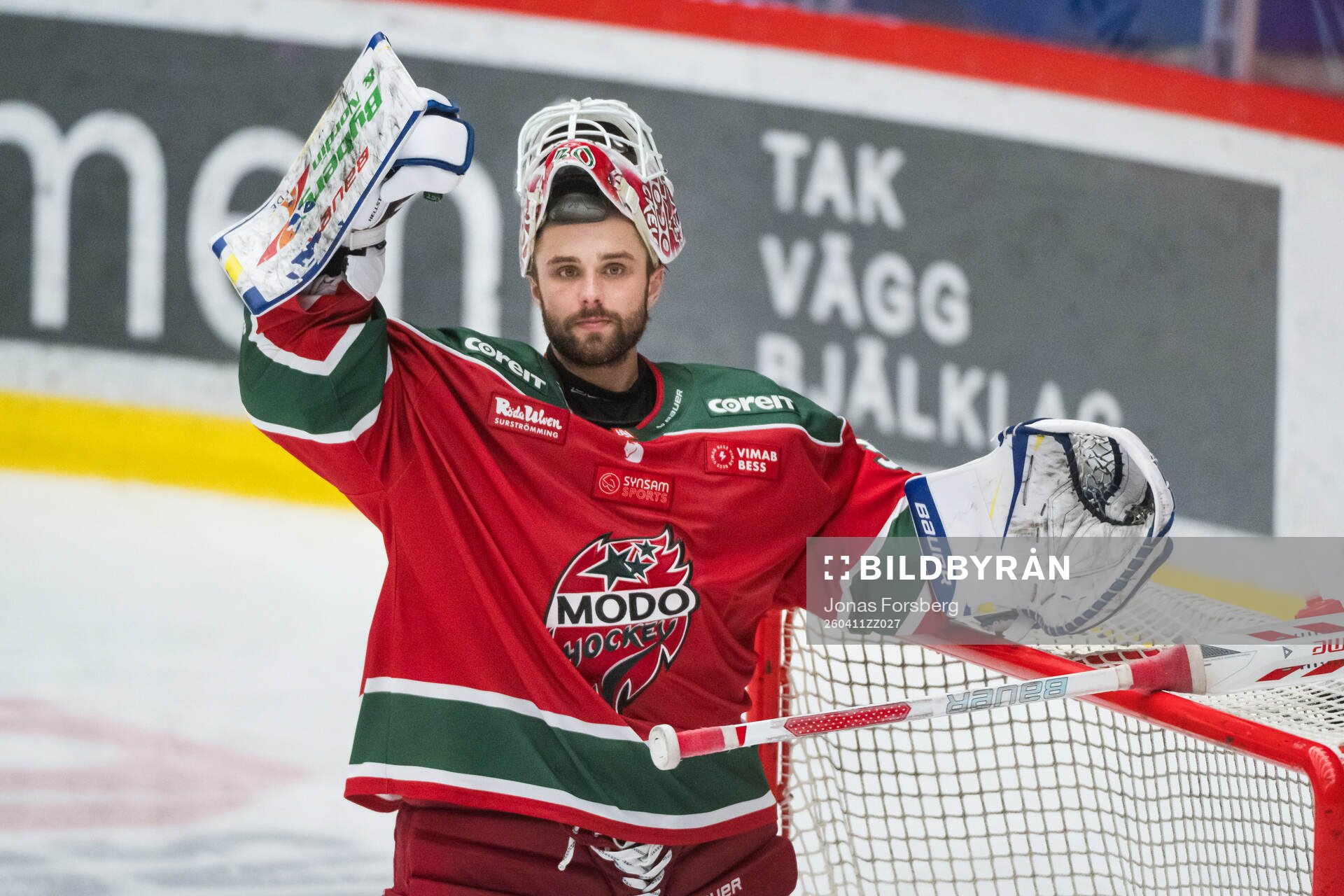 Modos målvakt Jakob Hellsten