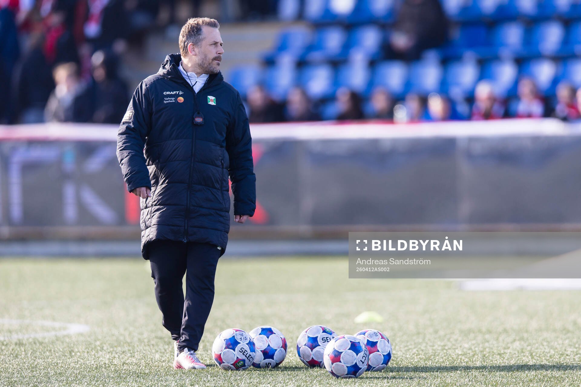 Varbergs assisterande tränare Tobias Hysén