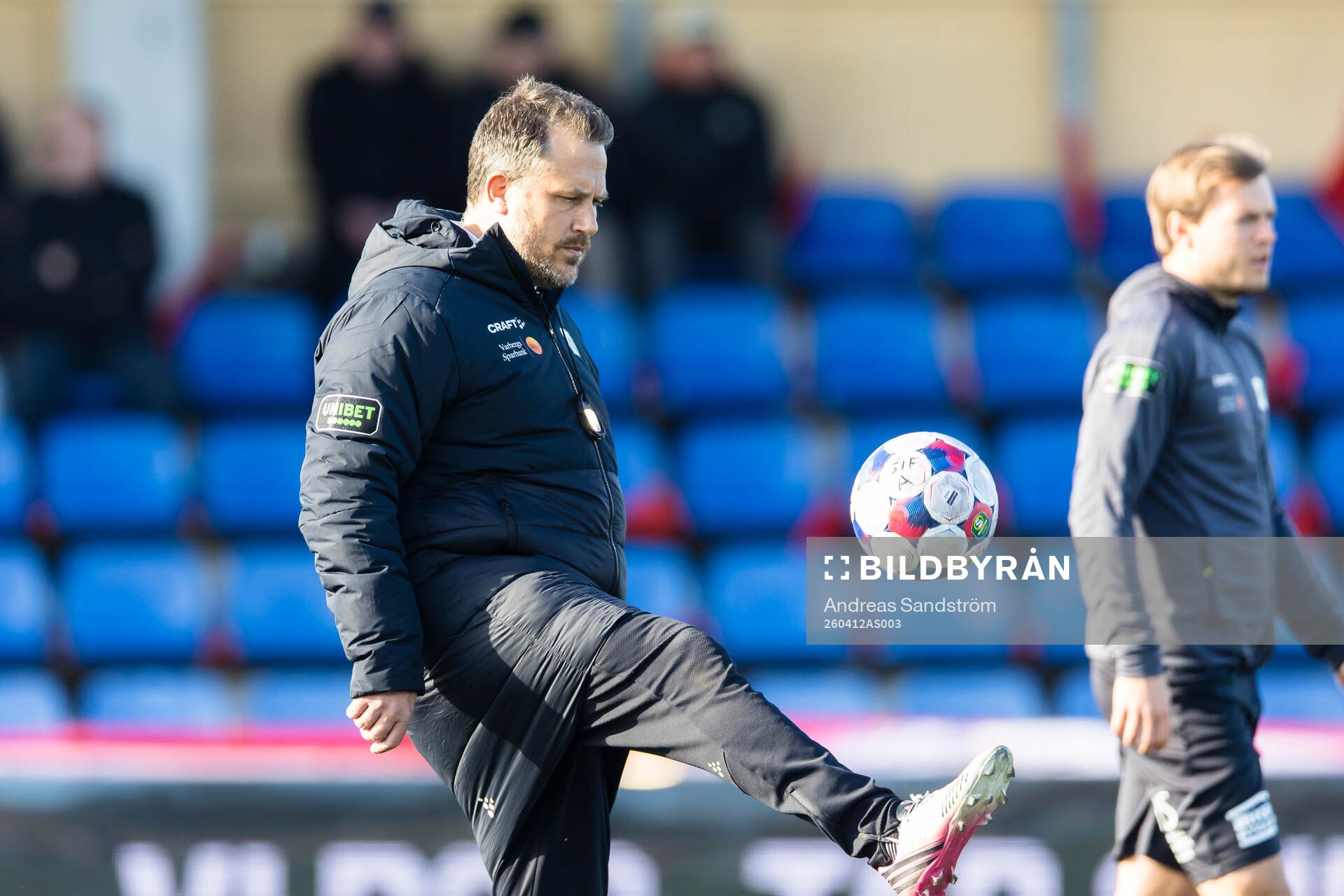 Varbergs assisterande tränare Tobias Hysén