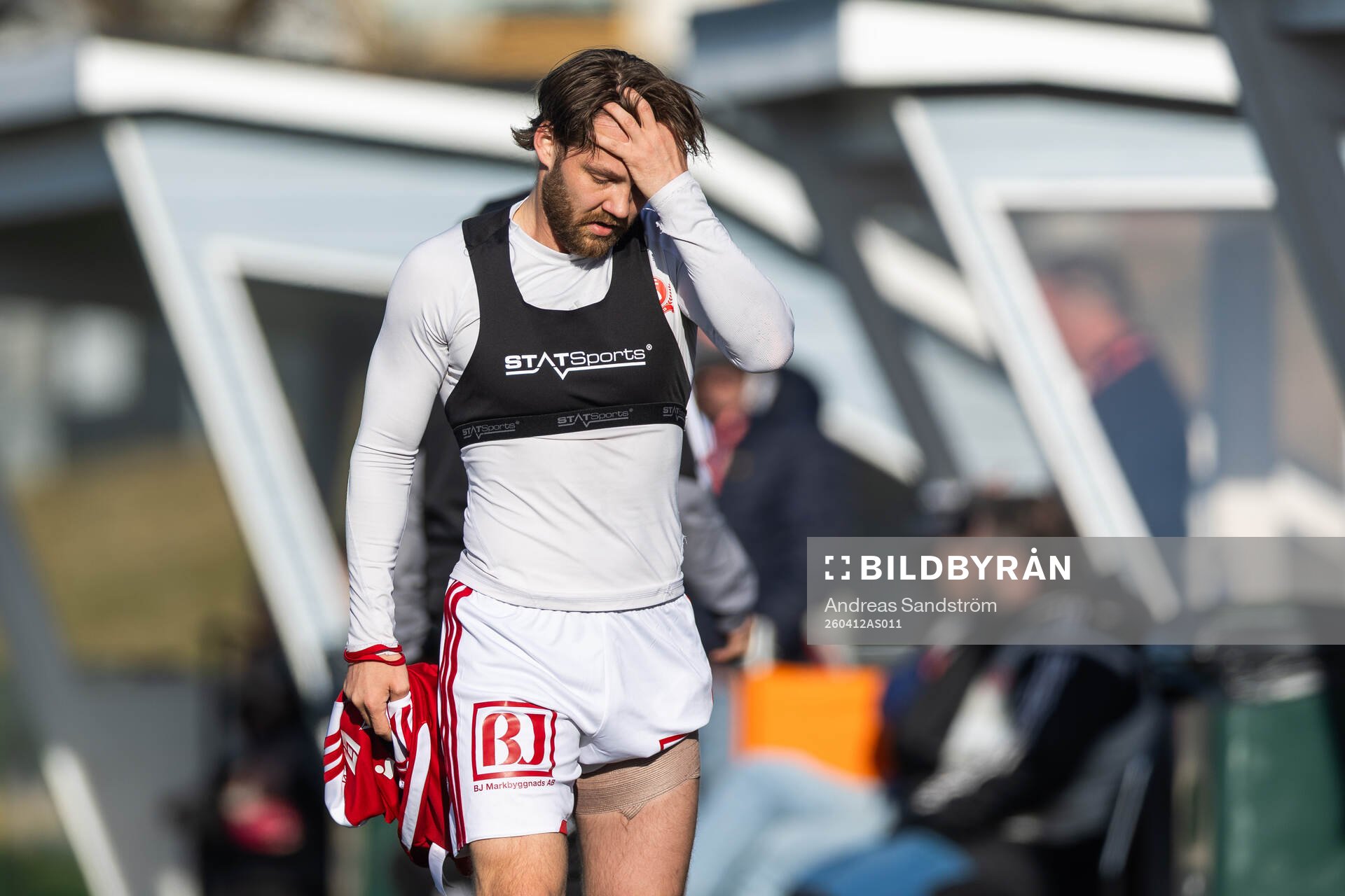 Sandvikens IFs Karl Bohm deppar