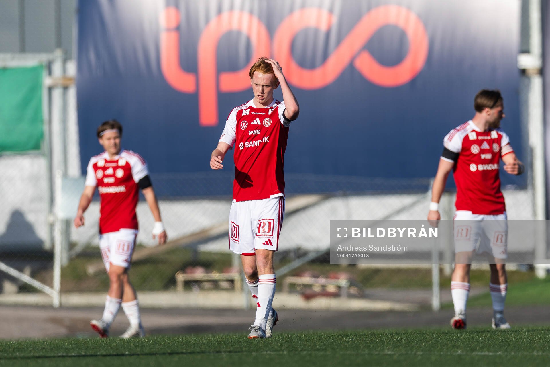 Sandvikens IFs Fabian Andersson deppar