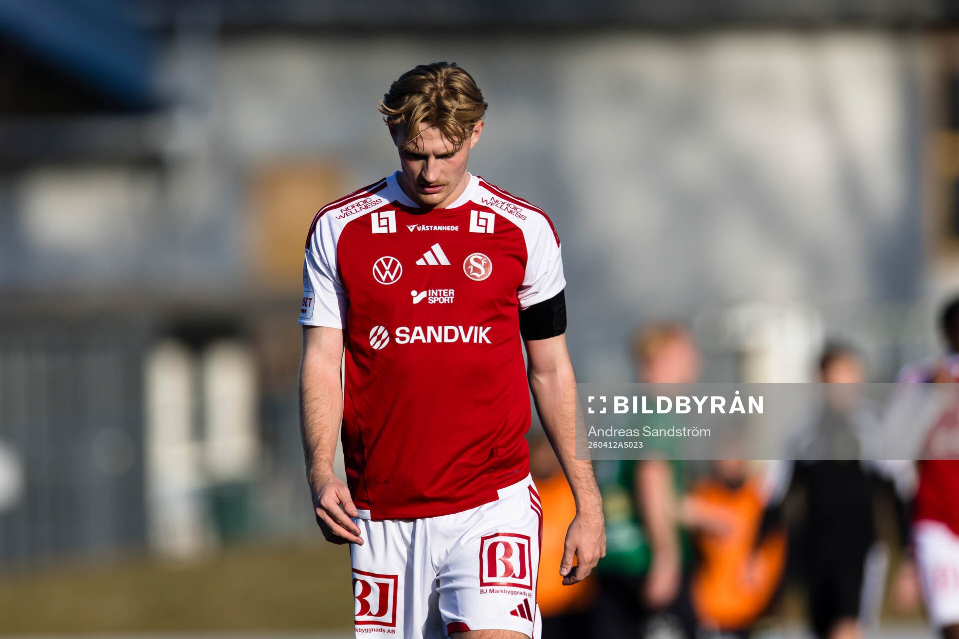 Sandvikens IFs Christian Wagner deppar