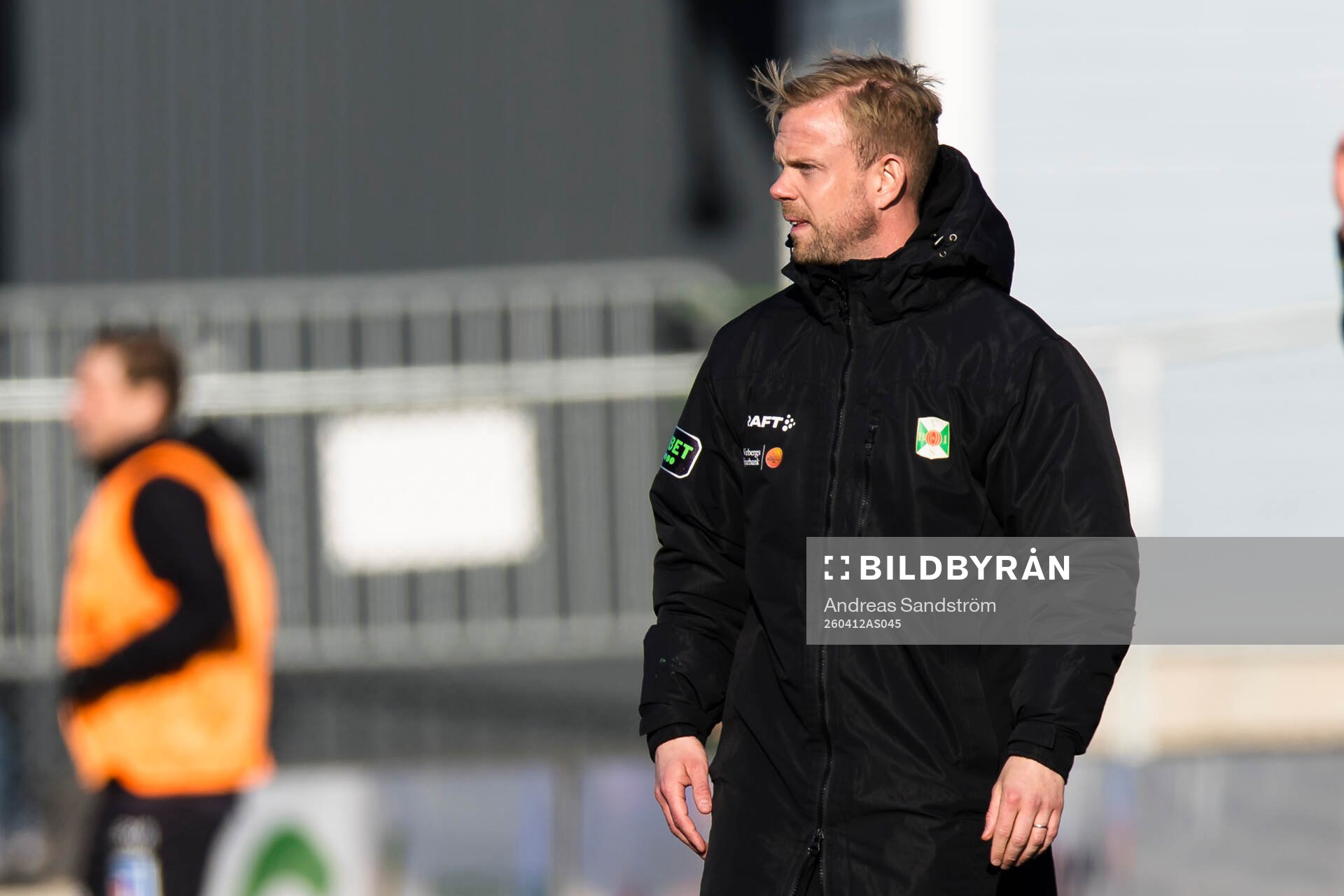 Varbergs tränare Victor Salwén