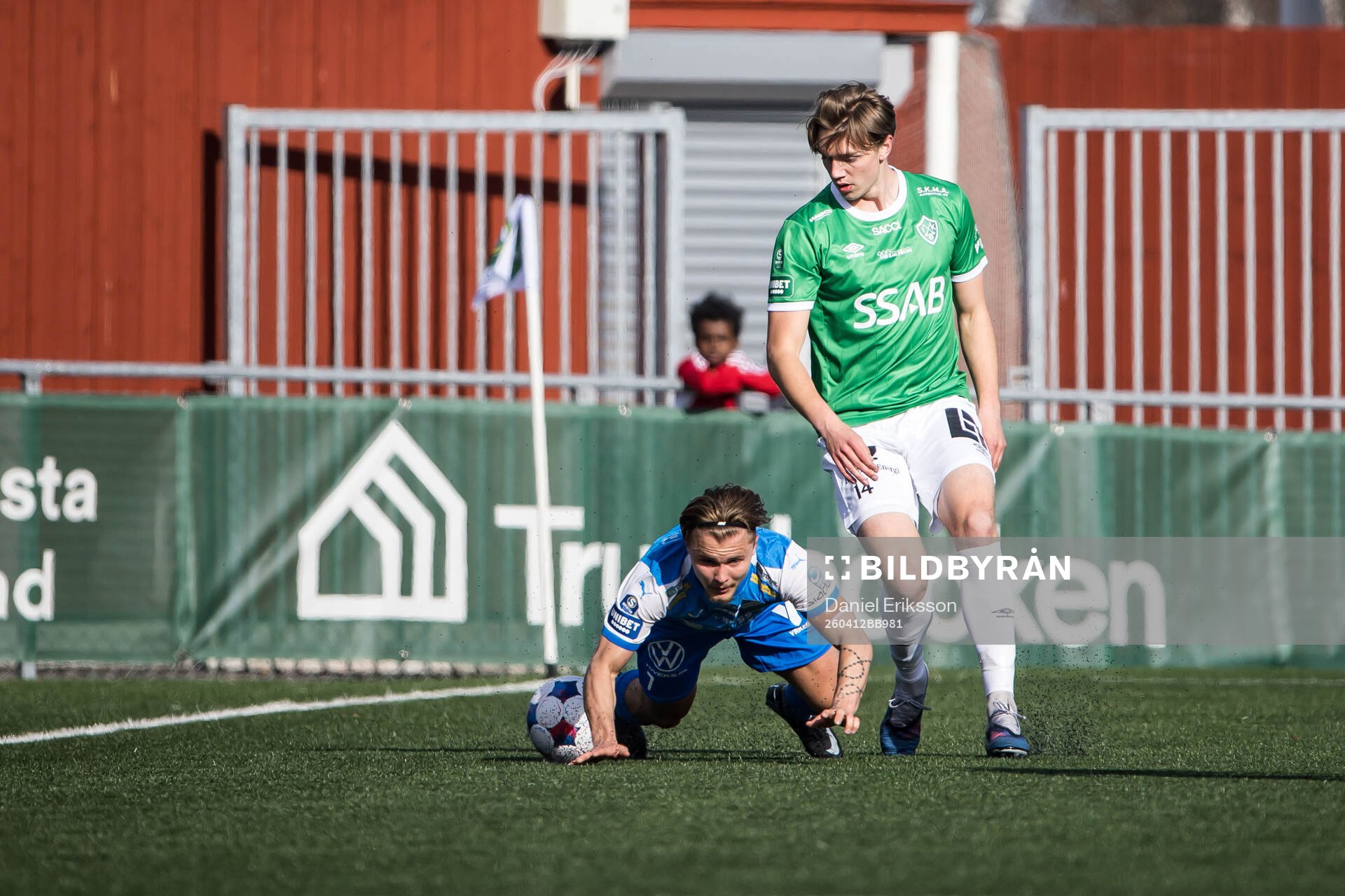 Oddevolds Vincent Sundberg och Brages Jakob Rømo Skille