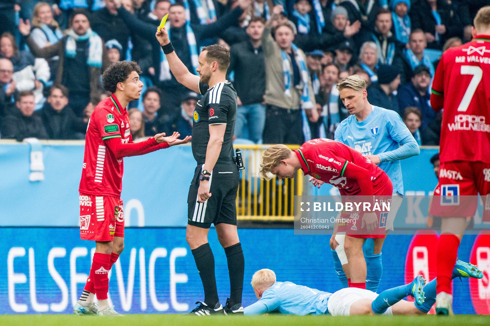 GAISs Mohamed Bawa varnas Växjös domare Victor Wolf