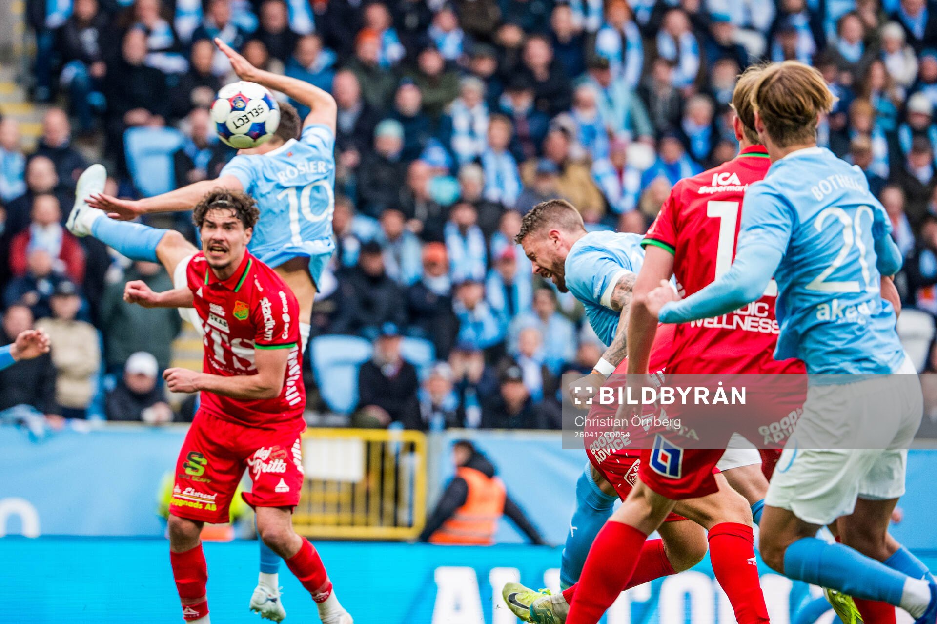 Malmö FFs Pontus Jansson gör 1-0