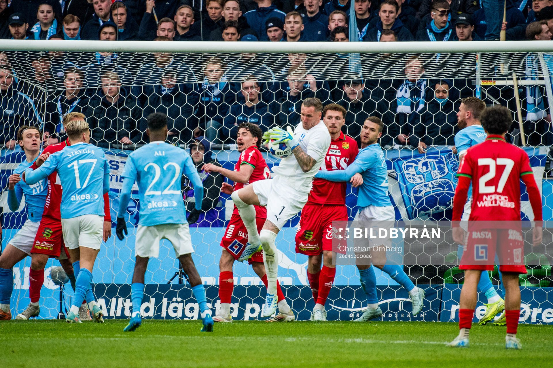 Malmö FFs målvakt Robin Olsen