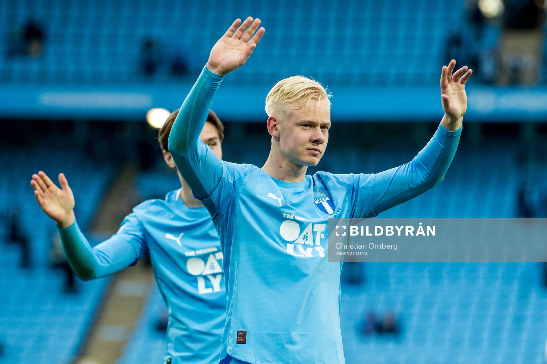 Malmö FFs Otto Rosengren jublar