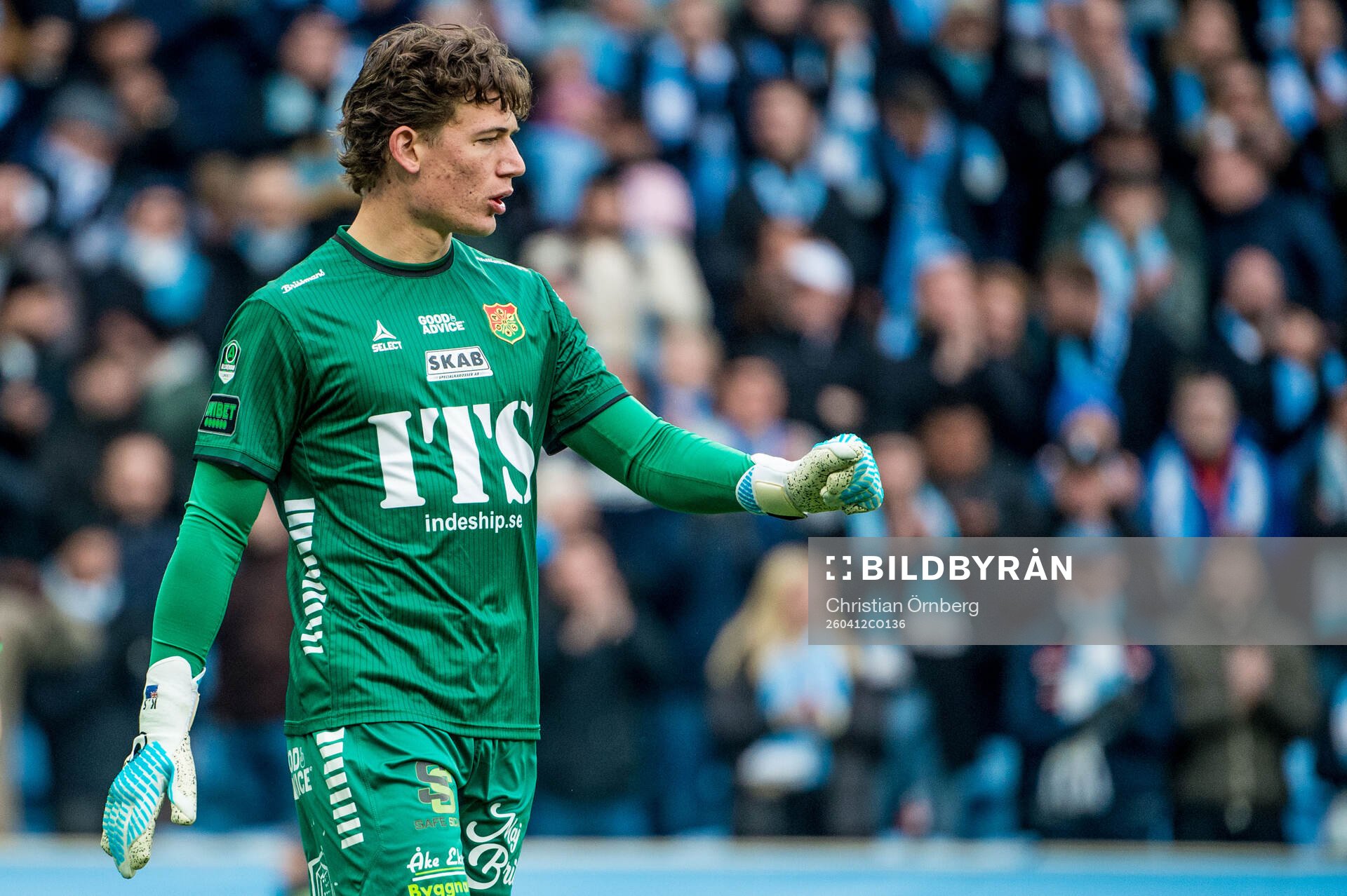 GAISs målvakt Kees Sims