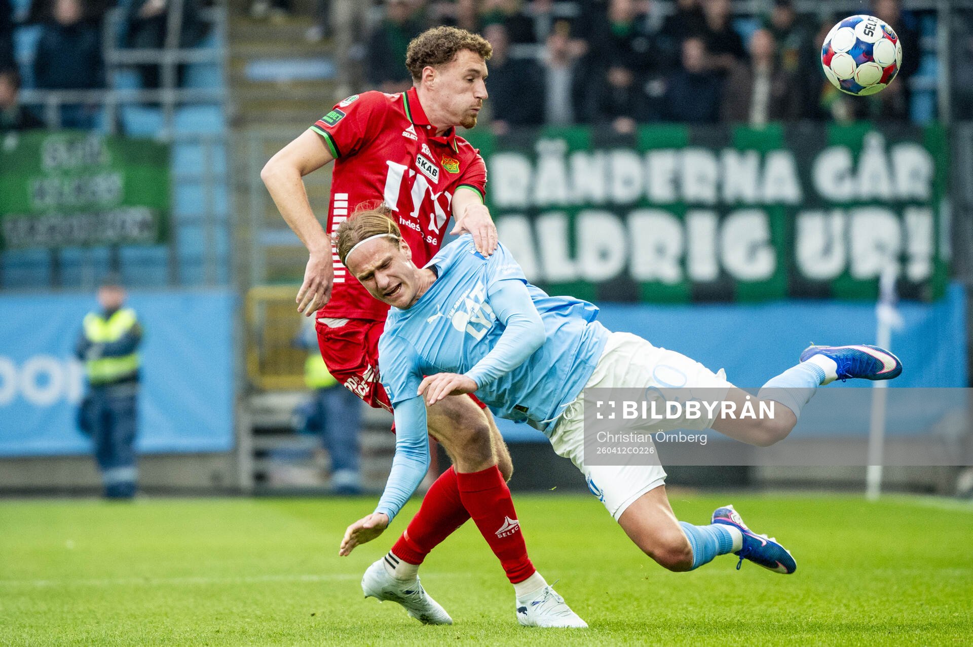 GAISs Anes Cardaklija och Malmö FFs Erik Botheim