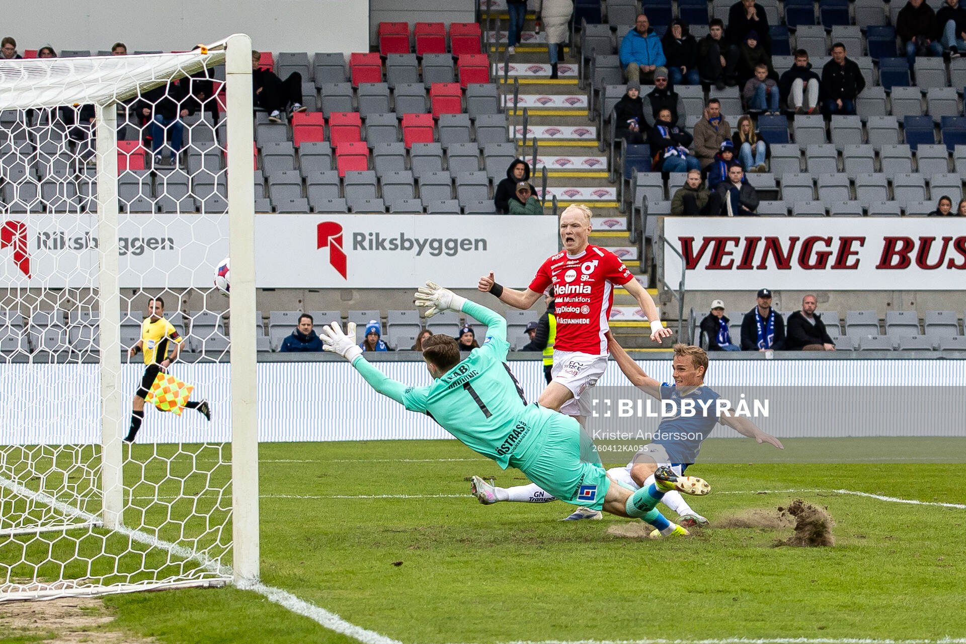 Degerfors Marcus Rafferty gör 0-3