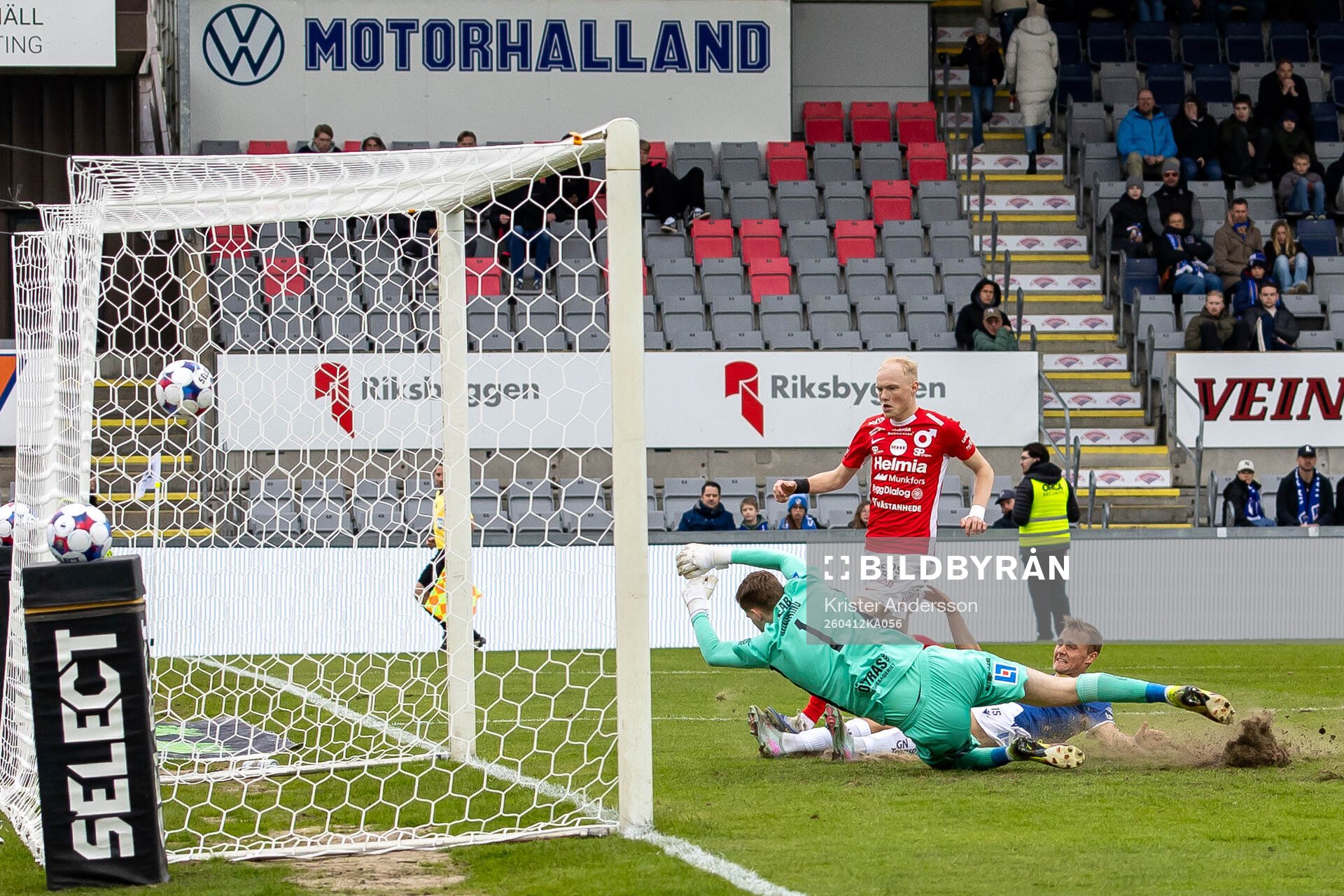 Degerfors Marcus Rafferty gör 0-3