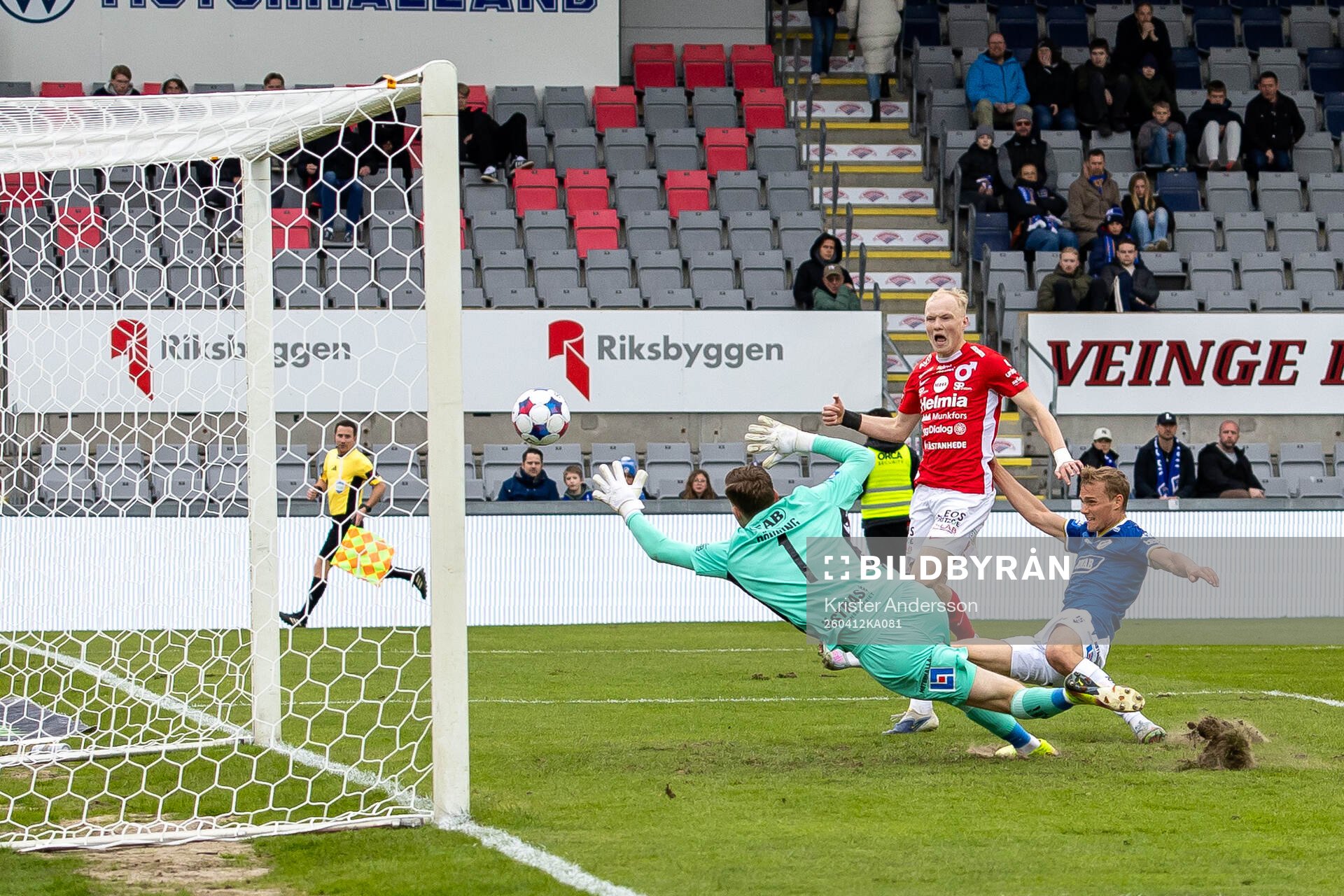 Degerfors Marcus Rafferty gör 0-3