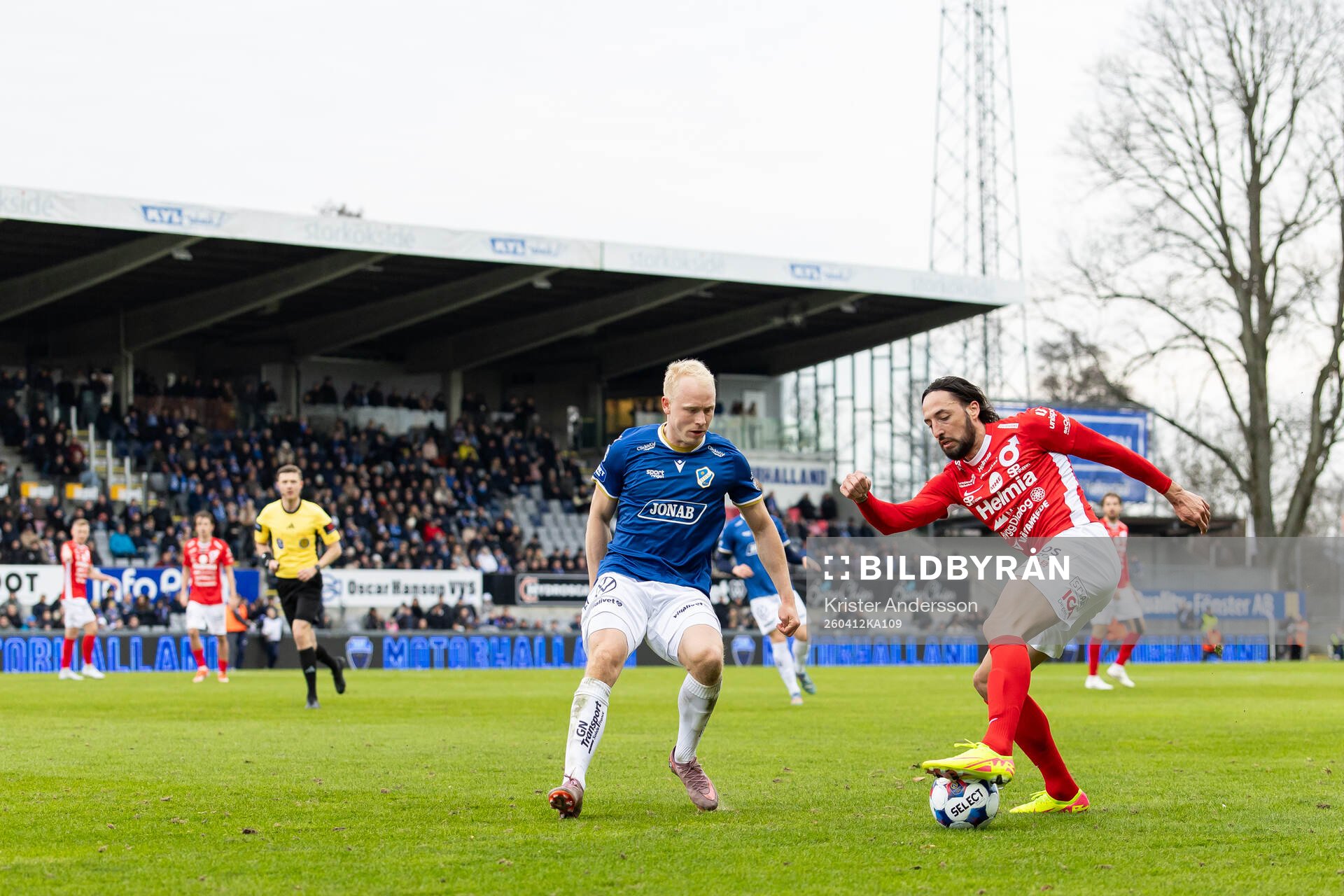 Halmstads André Boman och Degerfors Alexander Lindgren