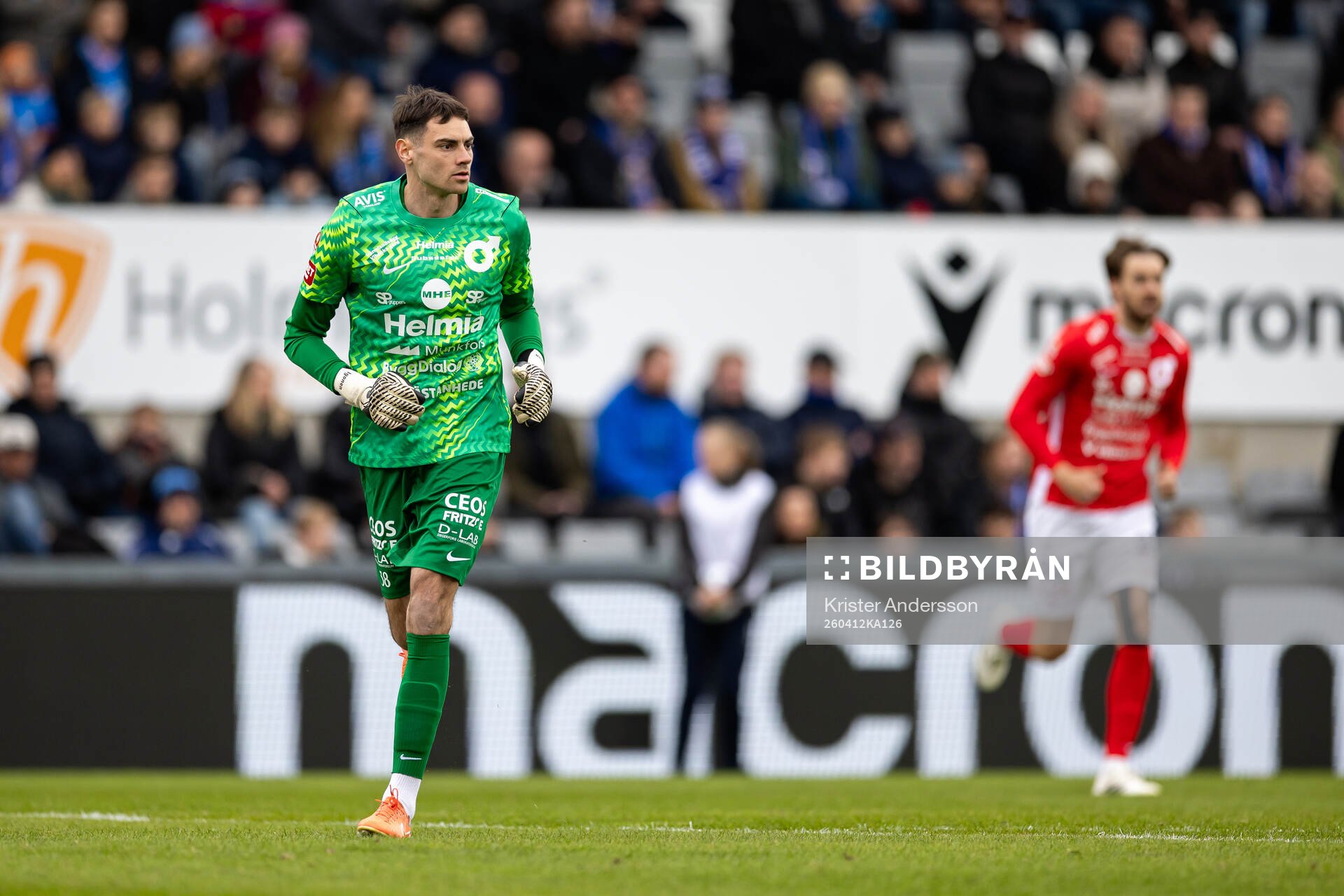 Degerfors målvakt Matvei Igonen