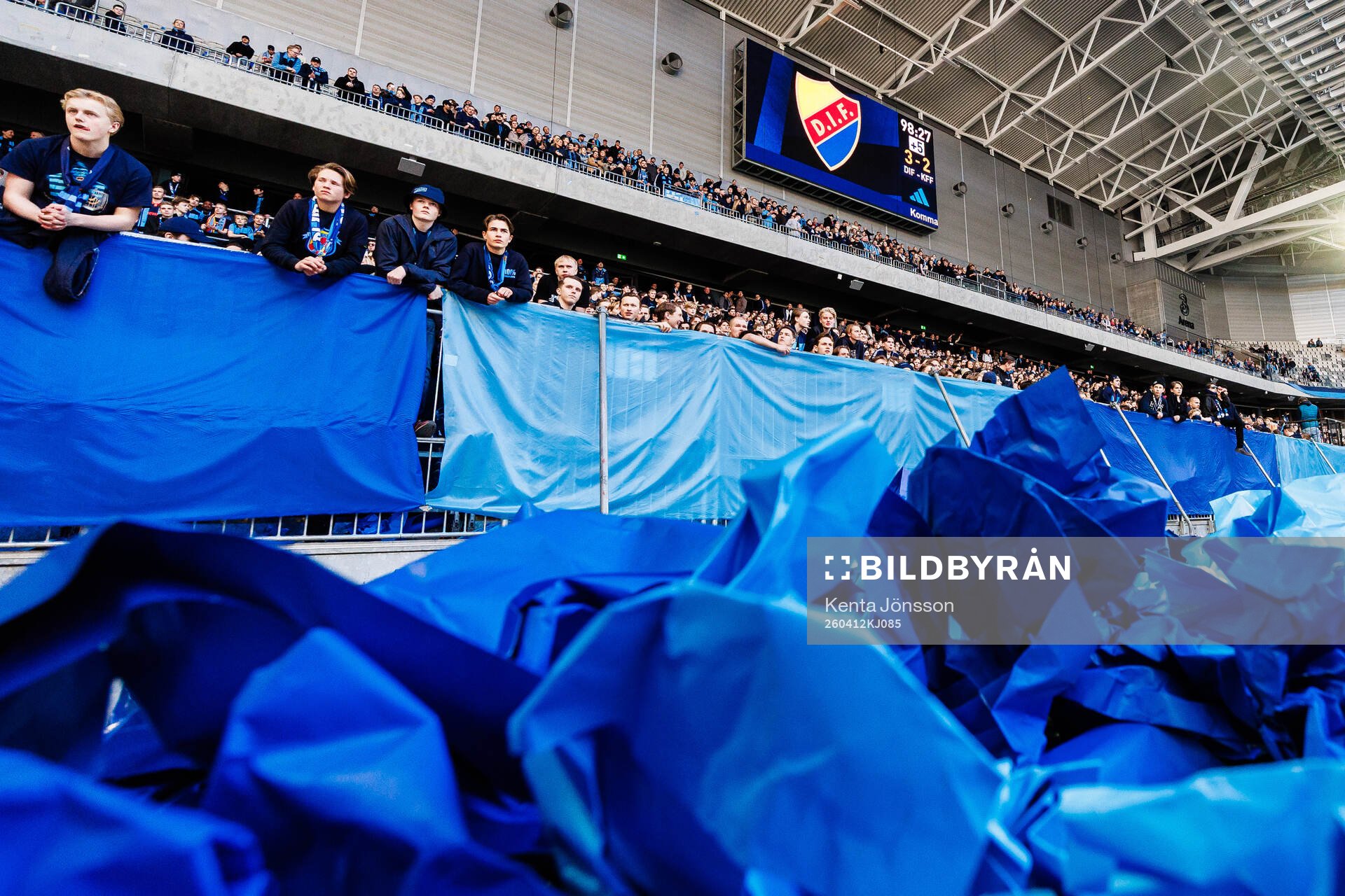 Djurgårdens supportrar