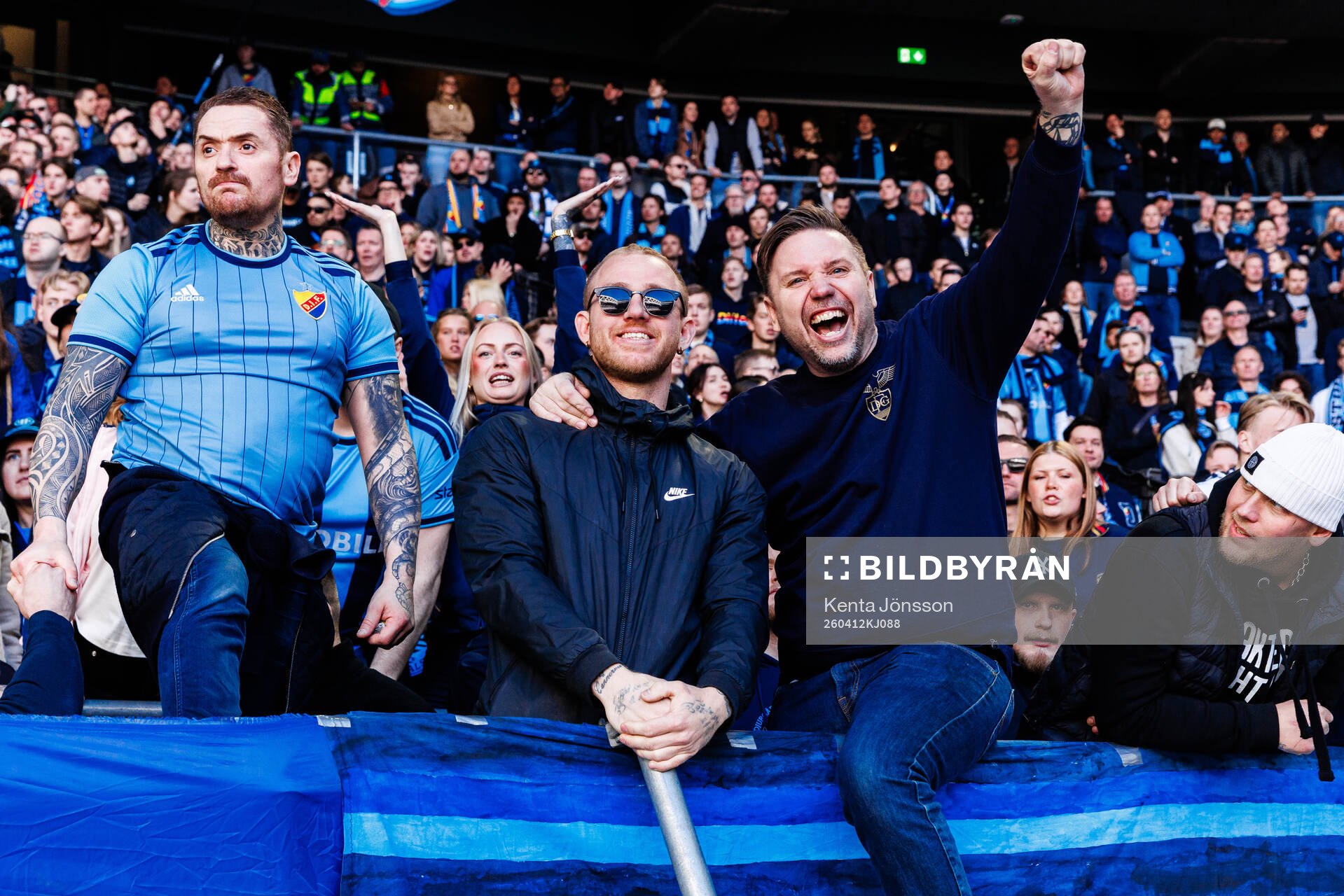 Djurgårdens supportrar