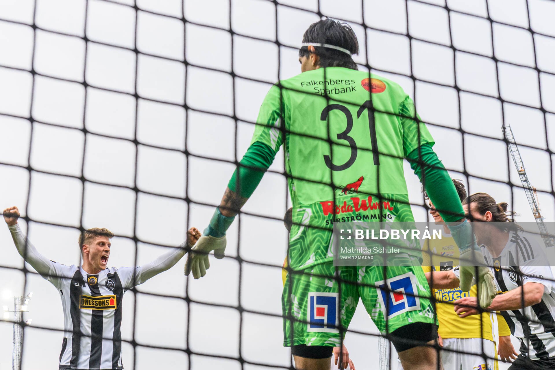 Landskronas Tobias Karlsson jublar