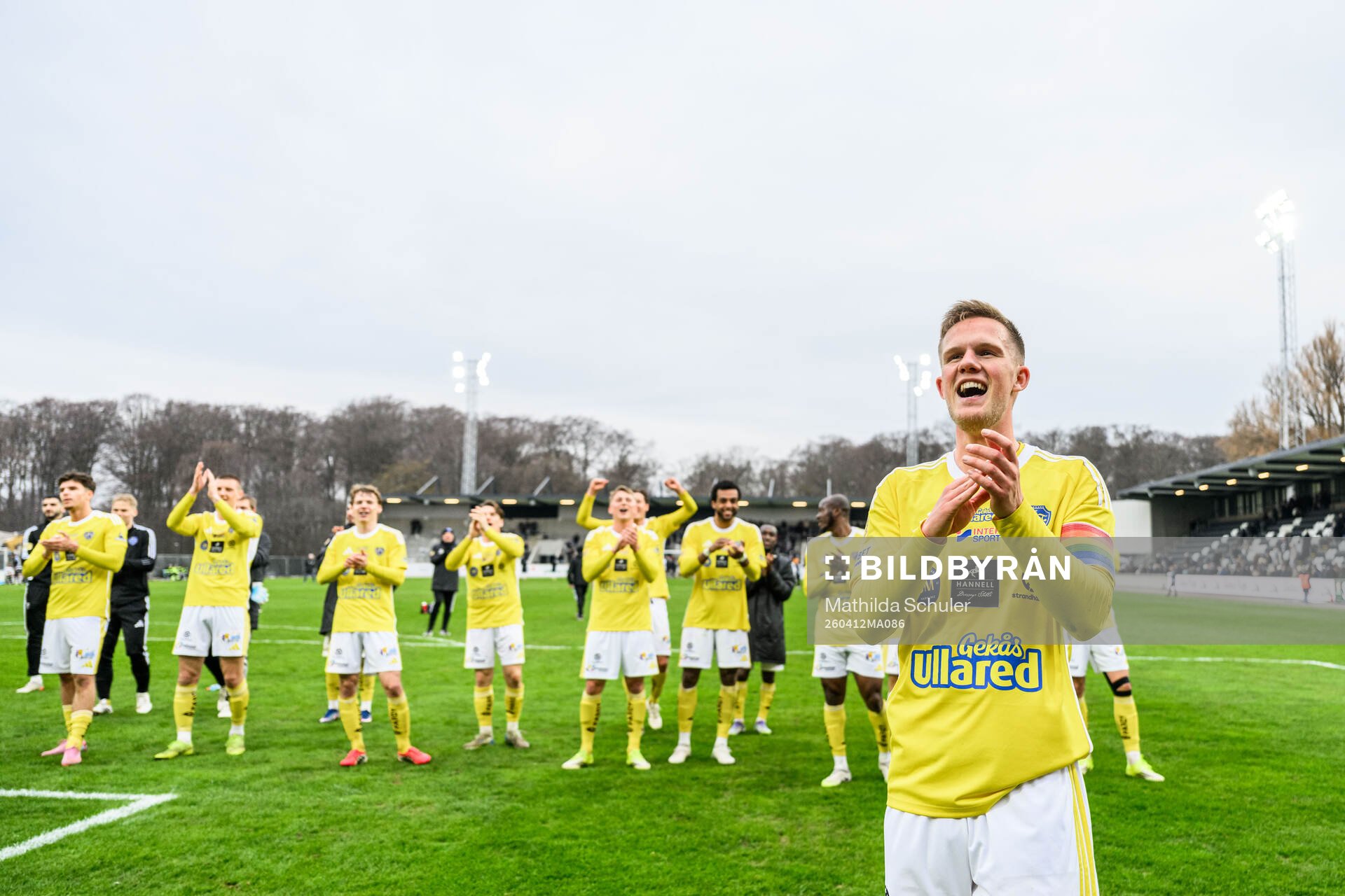 Falkenbergs Tim Stålheden jublar