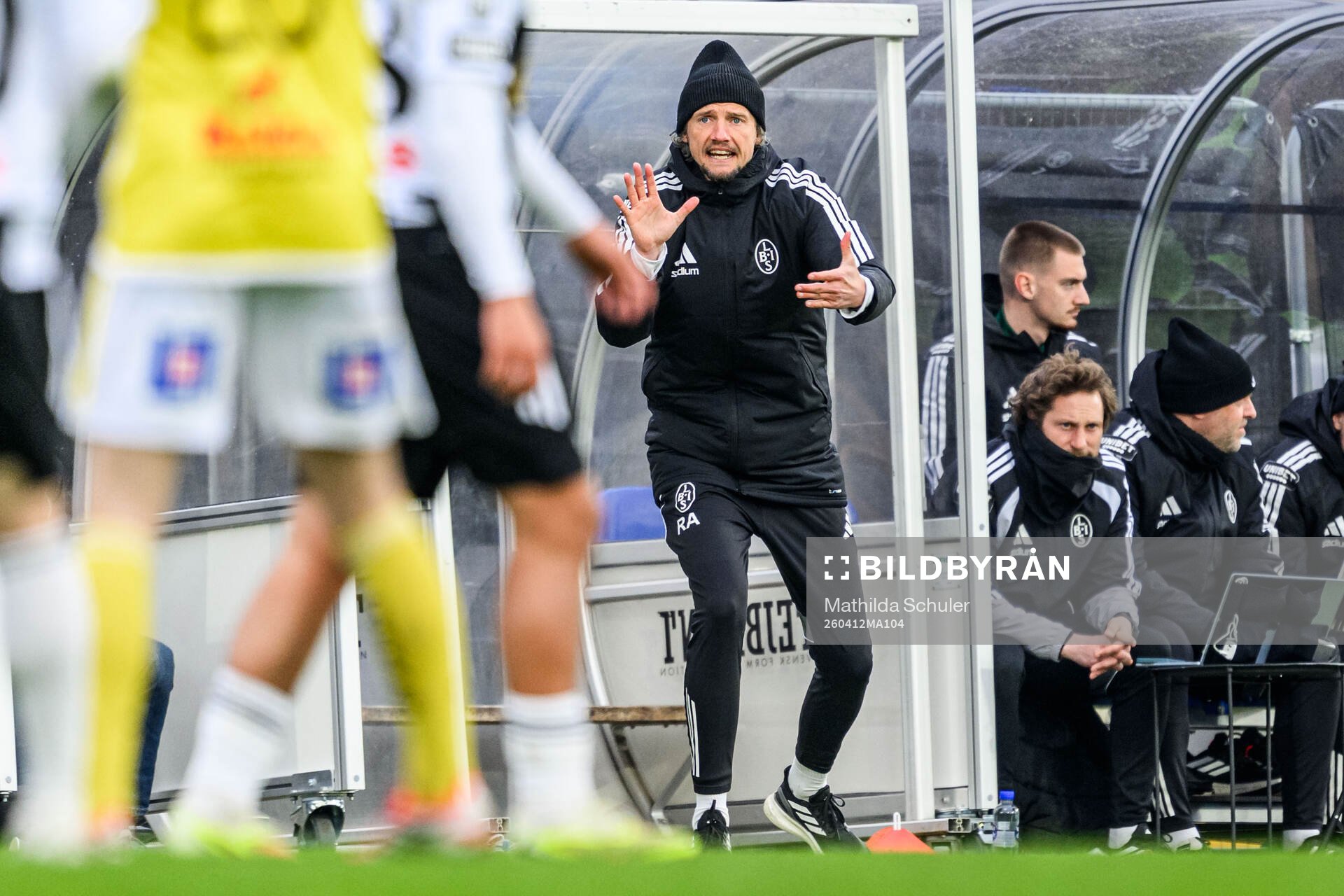 Landskronas tränare Robin Asterhed