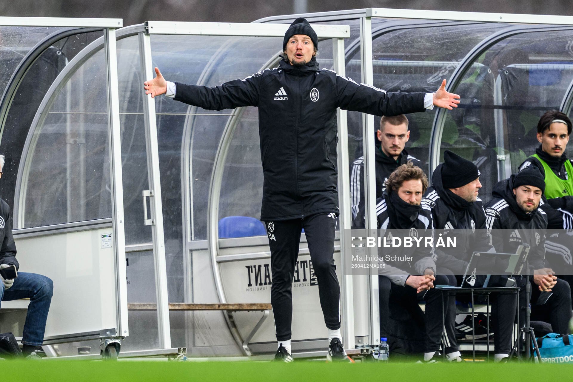 Landskronas tränare Robin Asterhed