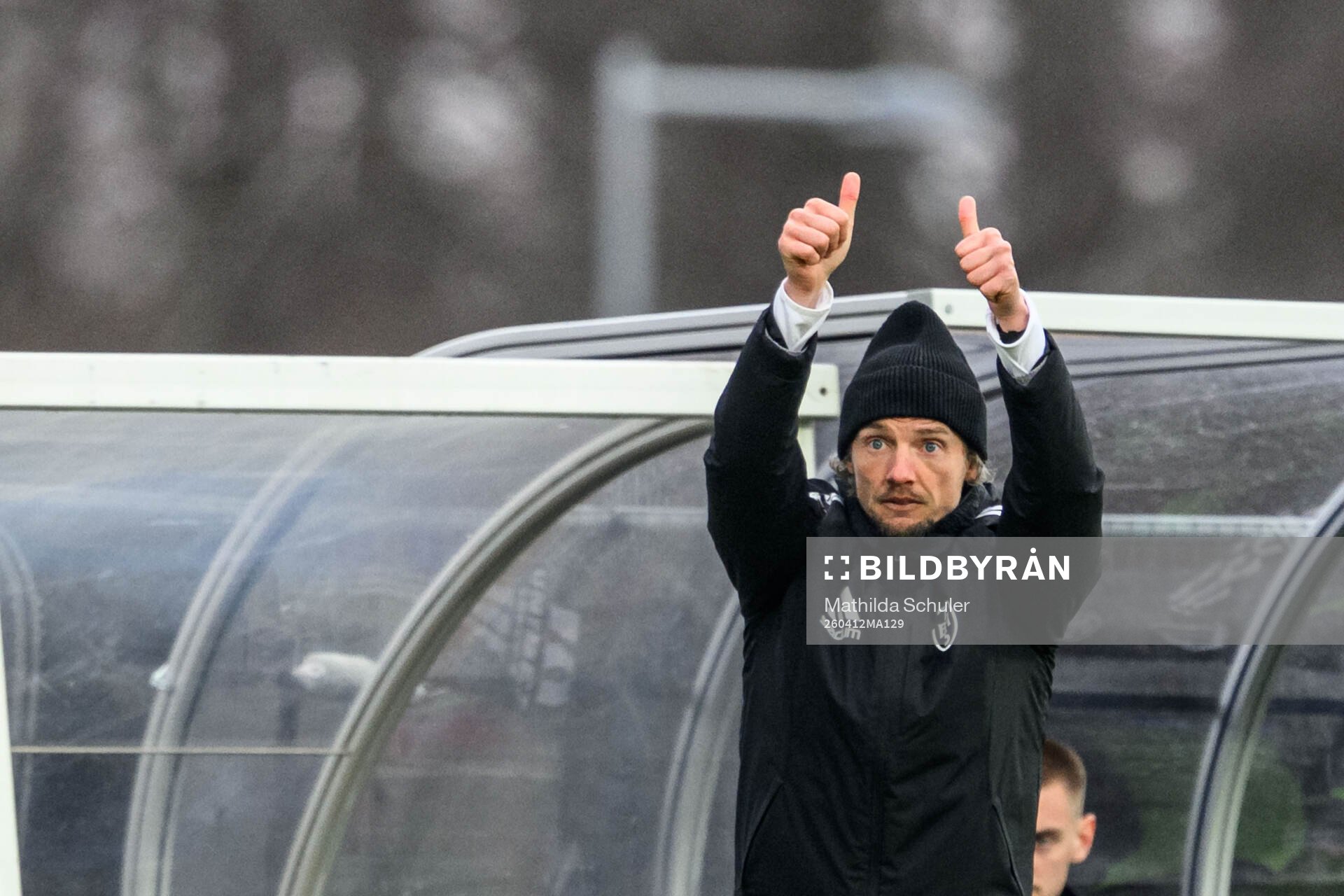 Landskronas tränare Robin Asterhed