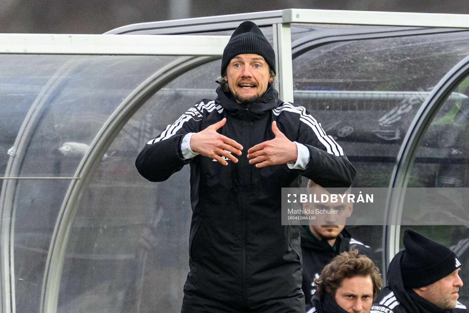 Landskronas tränare Robin Asterhed