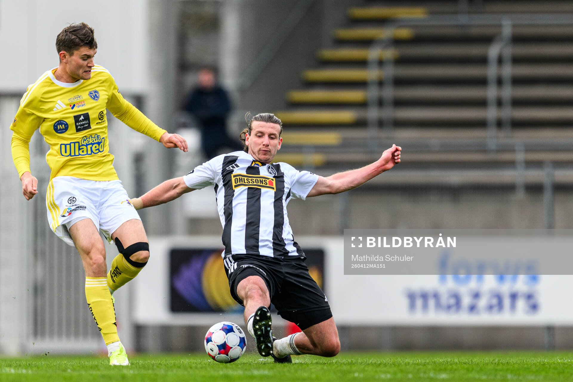 Falkenbergs Albin Andersson och Landskronas Andreas Murbeck