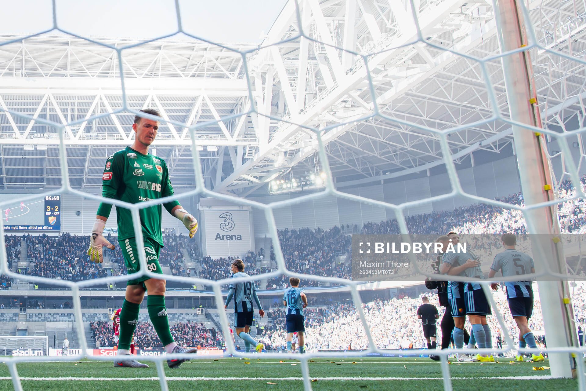 Kalmars målvakt Jakob Kindberg deppar