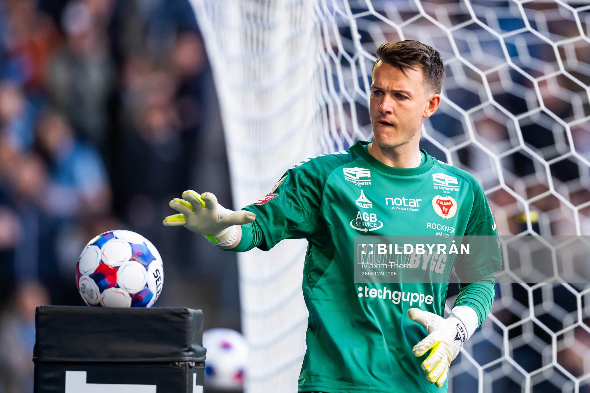 Kalmars målvakt Jakob Kindberg